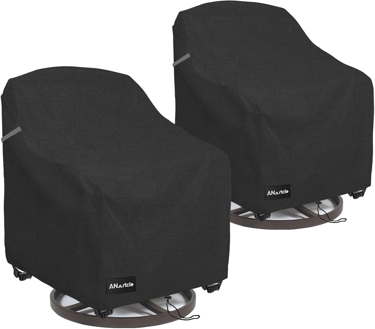 Detalle de ANartcle 2Pack-28"D x 33"W x 38.5"H Swivel Rocker Chair Covers