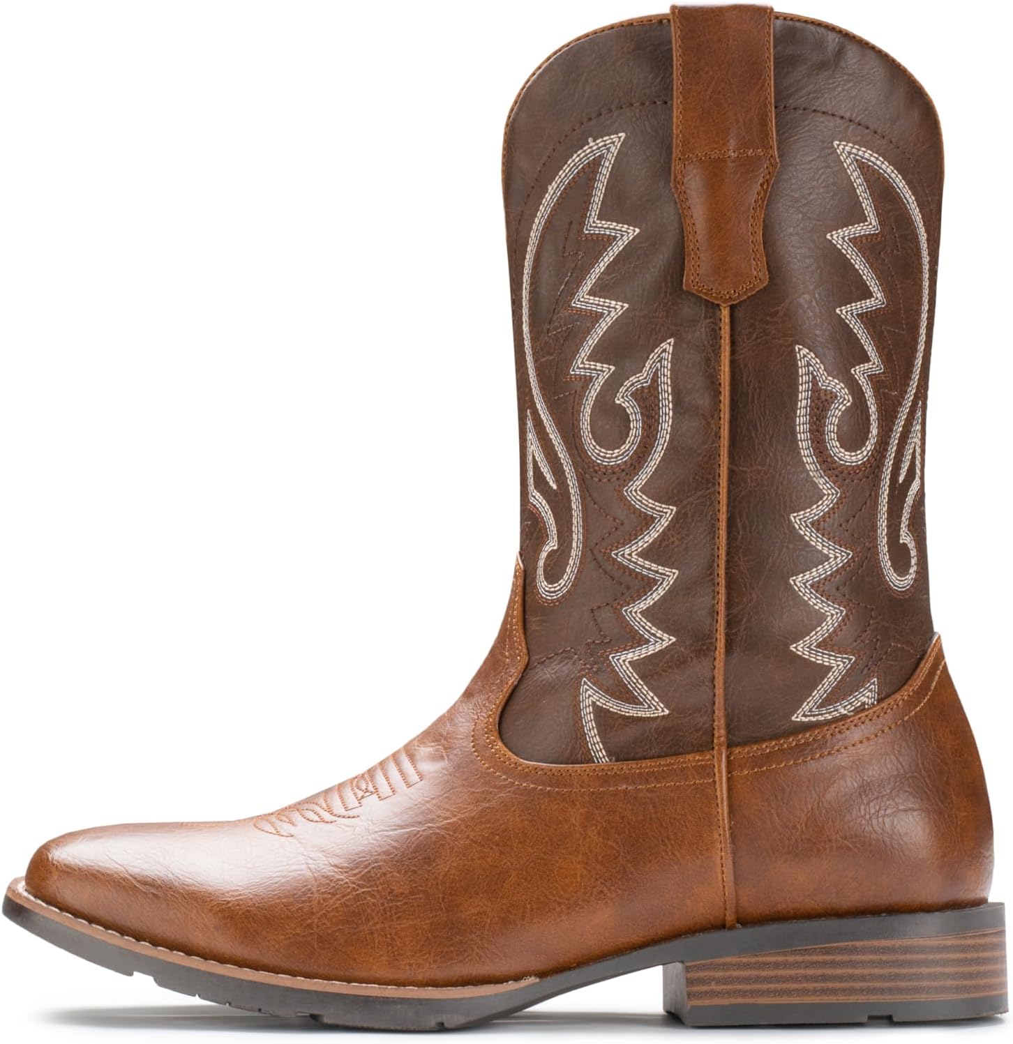 Thumbnail 4 de IUV Cowboy Boots Men Wide Square Toe