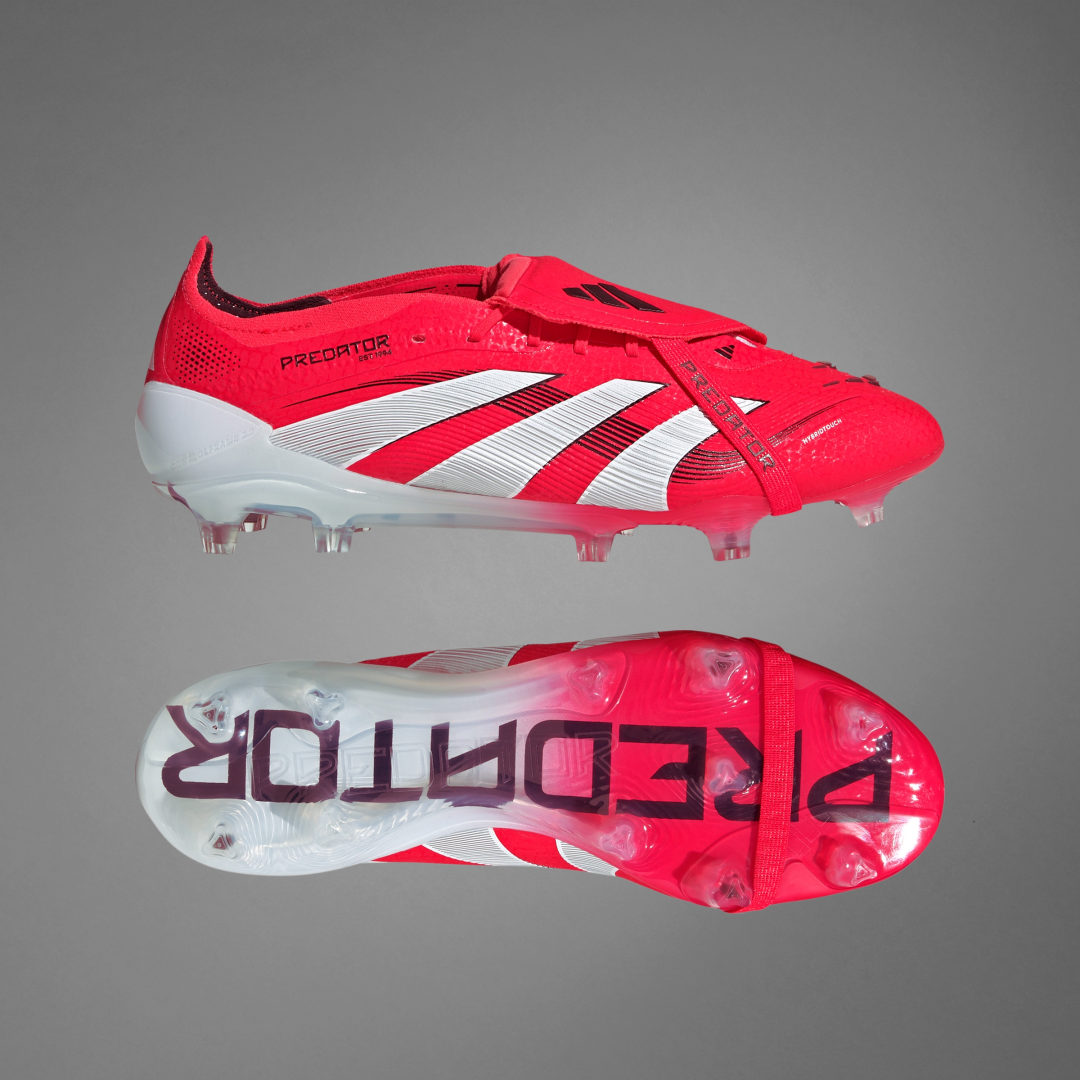 Detalle de Adidas Predator Elite Fold-Over Tongue: bota de fútbol para césped natural seco