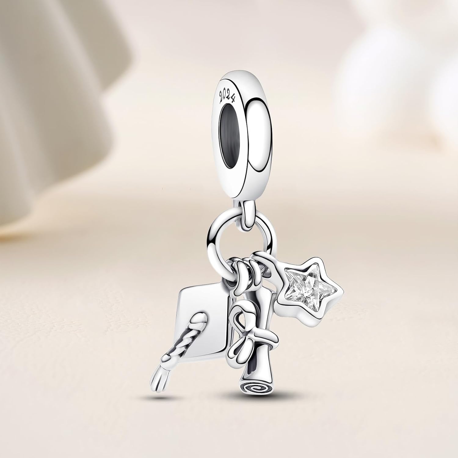 Thumbnail 6 de Ruaidhra Sterling Silber Charm Anhänger 925