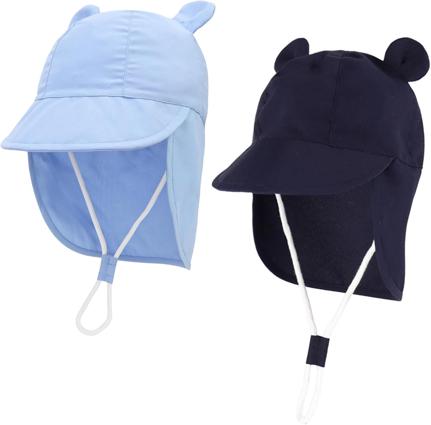 Jupsk Baby Sun Hat Toddler Bucket Hat with Neck Protection UPF50 (1-4 Years)