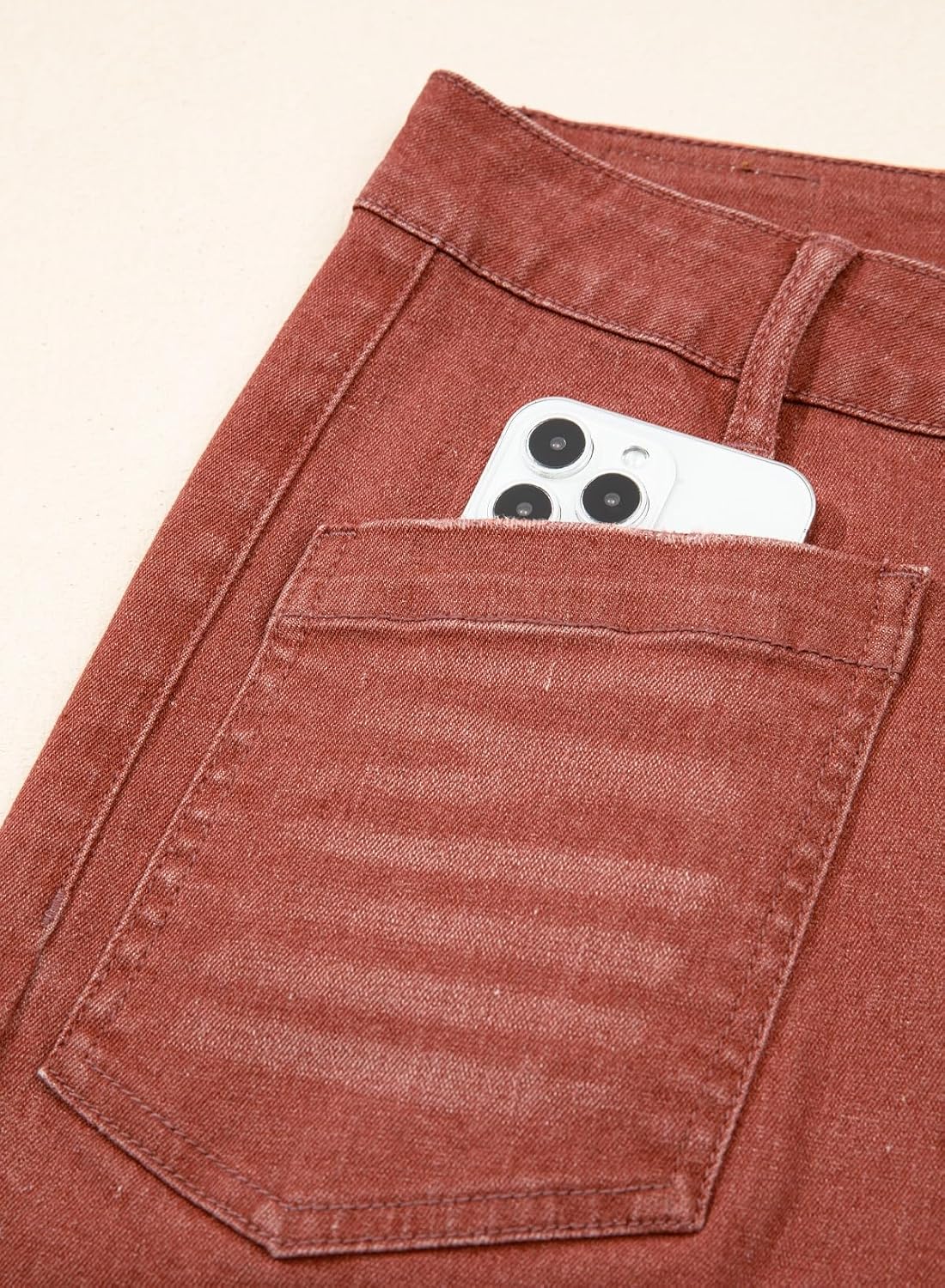 Thumbnail 3 de Sidefeel Wide Leg High Waisted Jeans