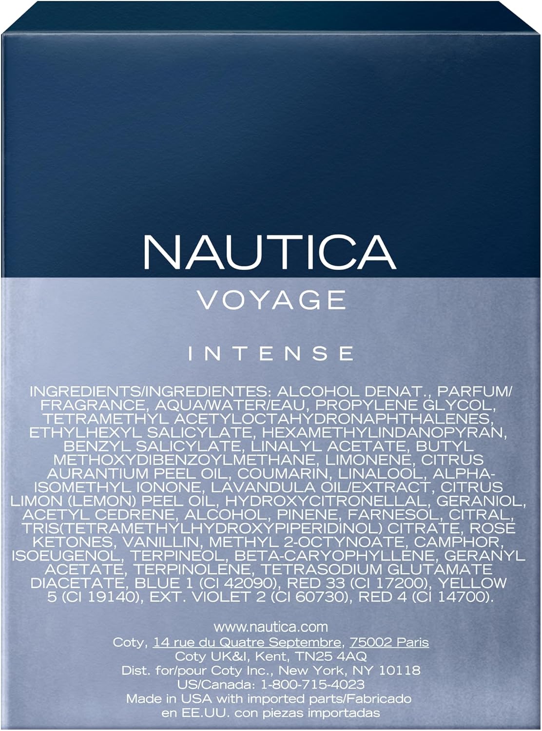 Thumbnail 2 de Nautica Voyage Intense EDT 100 ml
