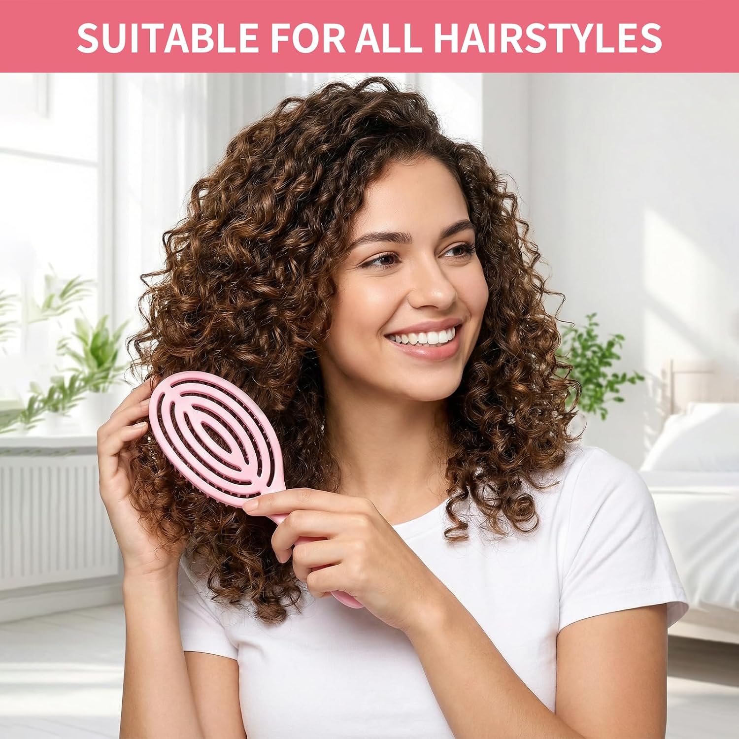 Detalle 1 de Massage hair brush set, 24 cm