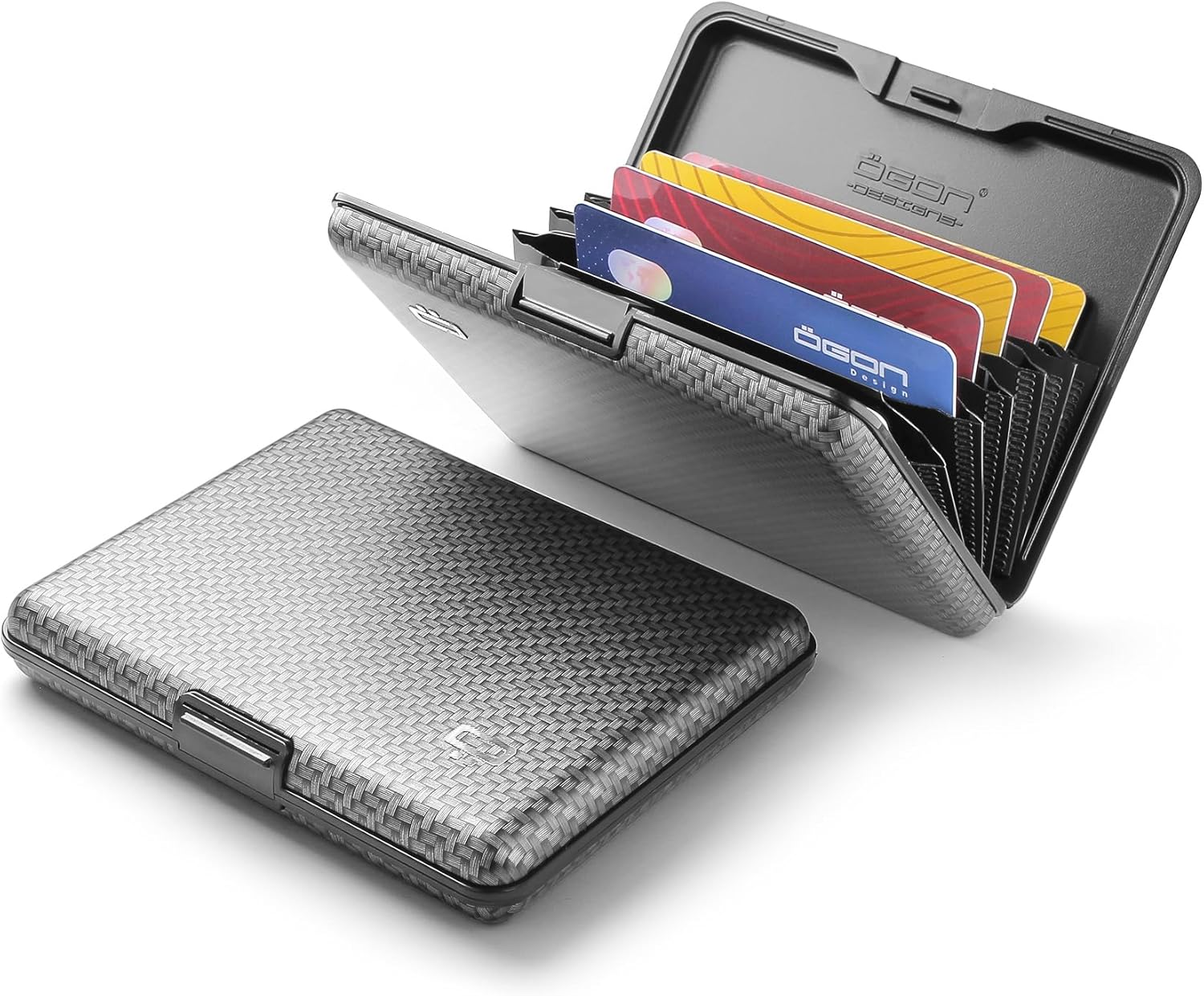 Thumbnail 1 de ÖGON -DESIGNS- Portefeuille en Aluminium Smart Case BIG Stockholm