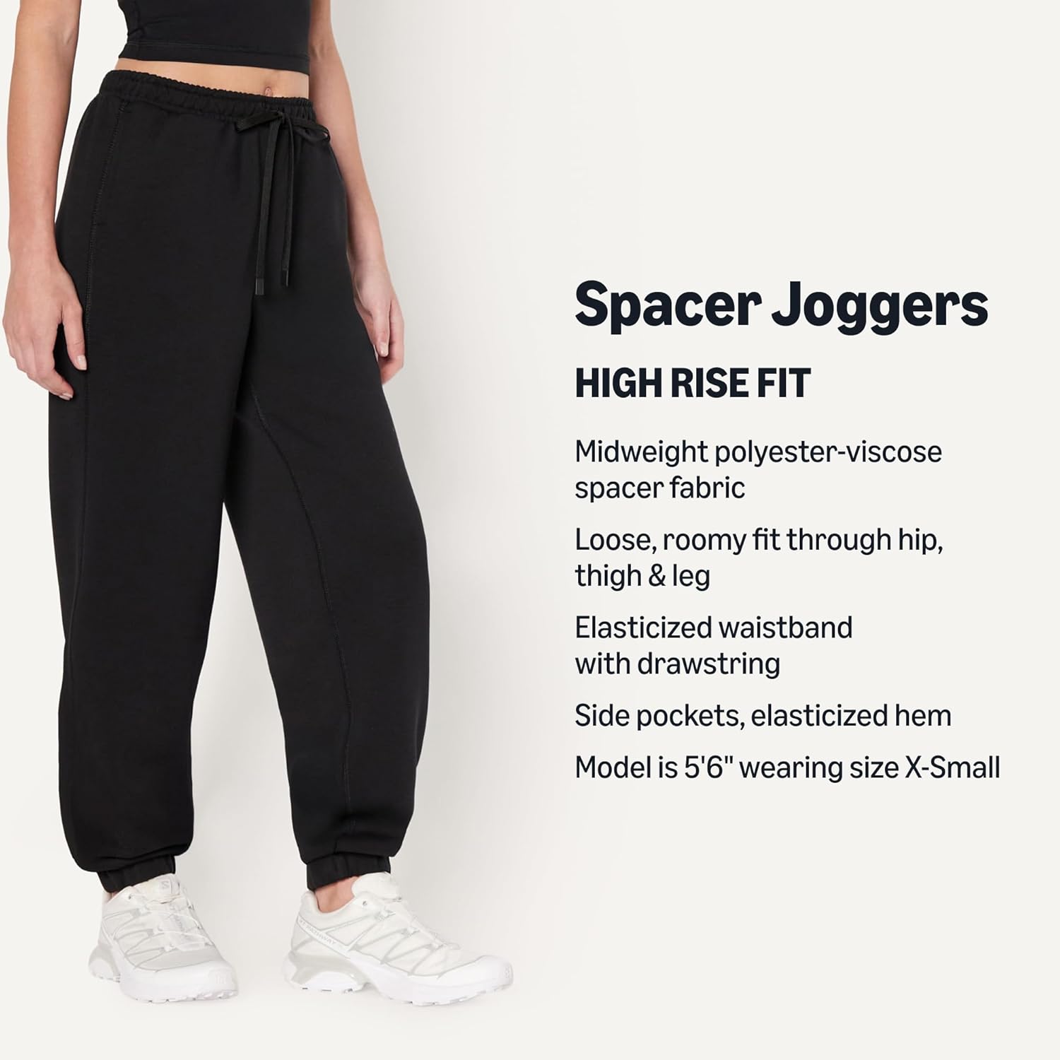 Thumbnail 2 de Amazon Essentials Active Women’s Mid-Rise Loose-Fit Active Joggers (Spacer Fabric)