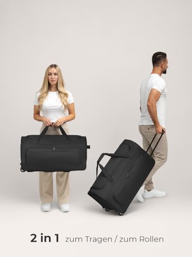 Thumbnail 3 de REDOLZ Große L Trolley-Reisetasche mit Rollen 71 cm, 83 Liter – robust, flexibel und zuverlässig