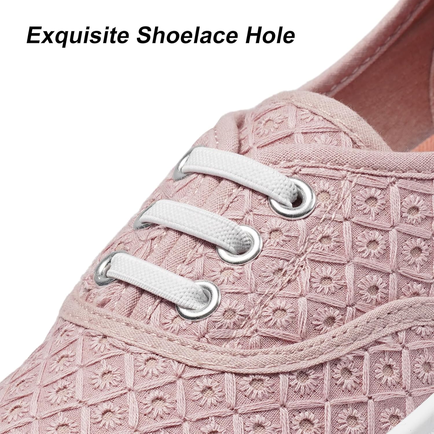 Detalle de Harvest Land Women's Canvas Shoes: Low Top Trainers for Everyday Wear