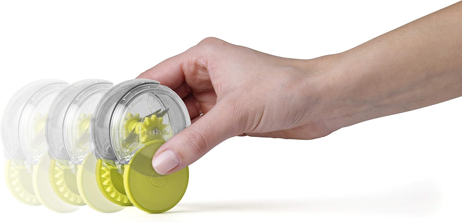 Thumbnail 3 de Chef'n Picadora Manual Verde para Ajos y Hierbas 🧄