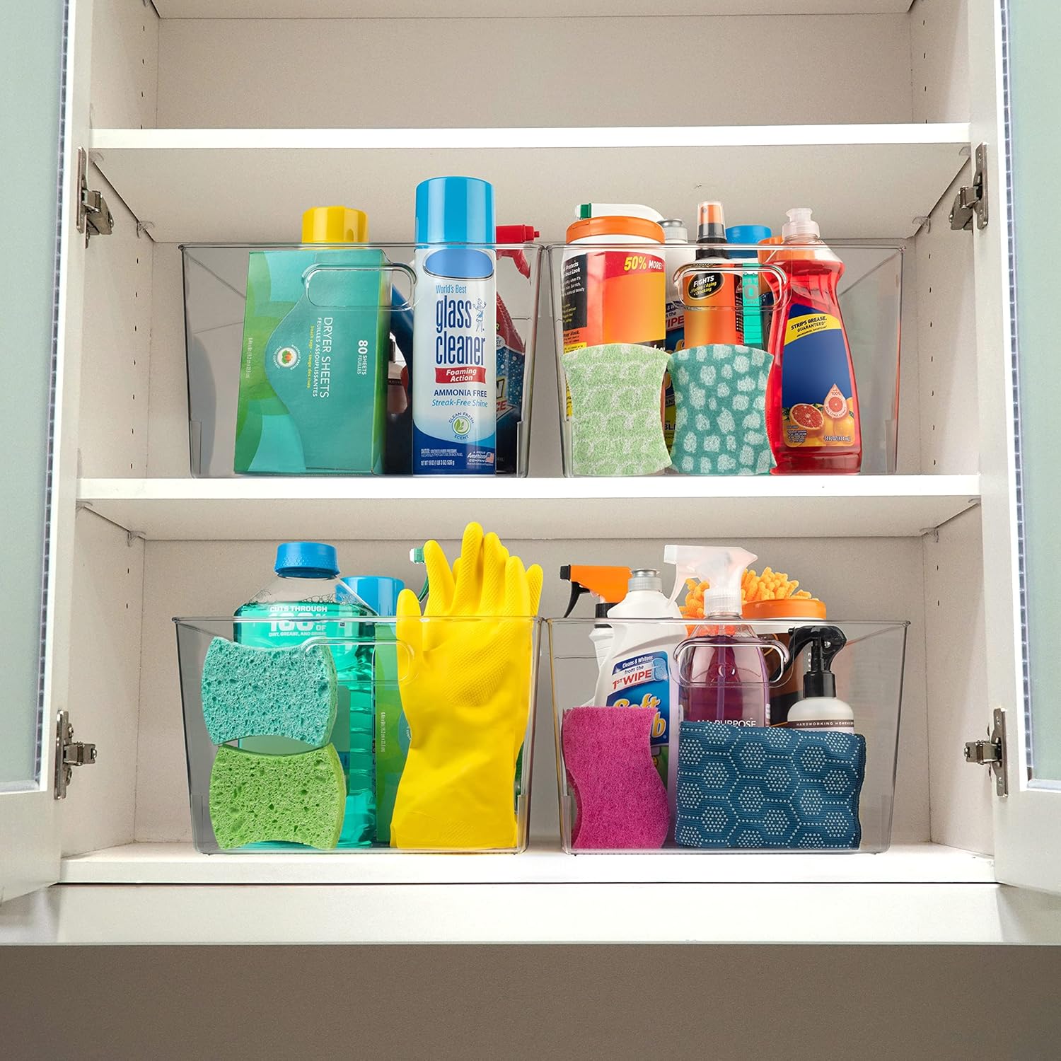 Detalle 2 de ClearSpace XL Plastic Bins – 4 Pack ⚙