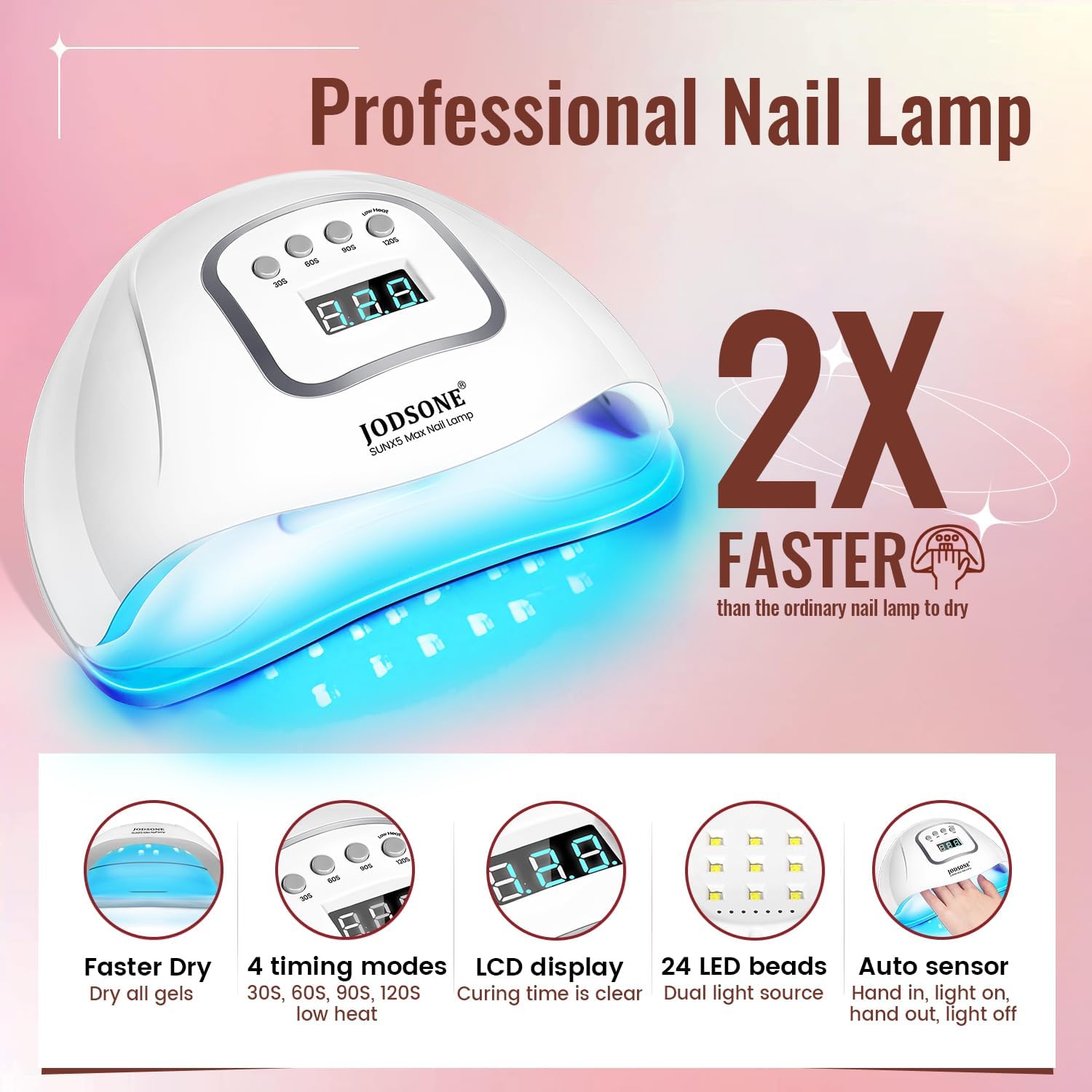 Thumbnail 4 de JODSONE Gel Nail Kit with UV Lamp