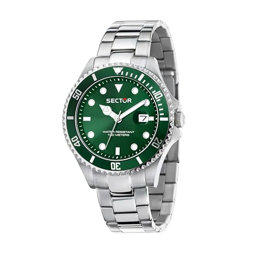 Detalle de Sector No Limits Orologio Uomo Tempo Data 43 mm – Collezione 230