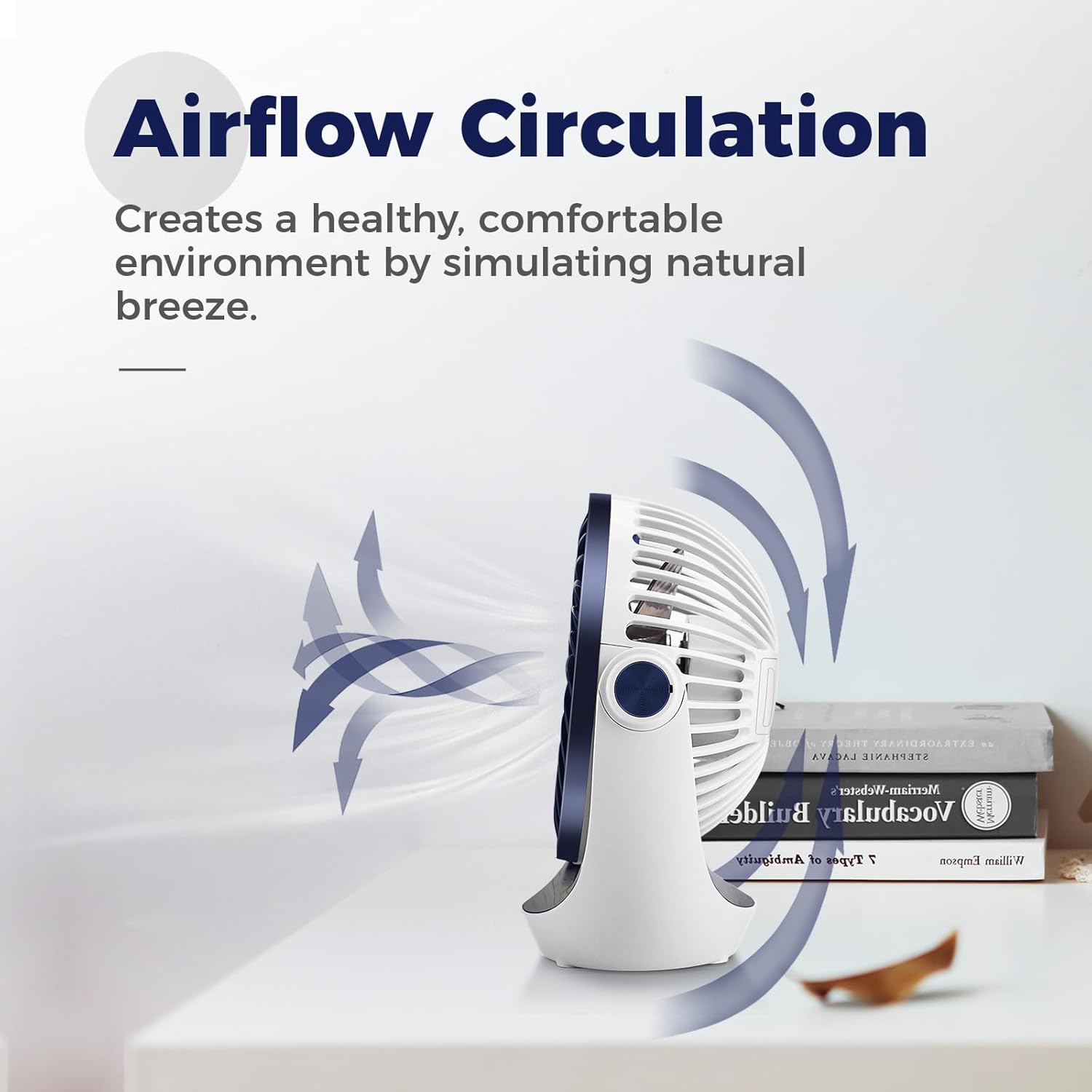 Thumbnail 1 de OCOOPA Ventilatore da scrivania USB: potenza portatile e silenzioso per casa e ufficio