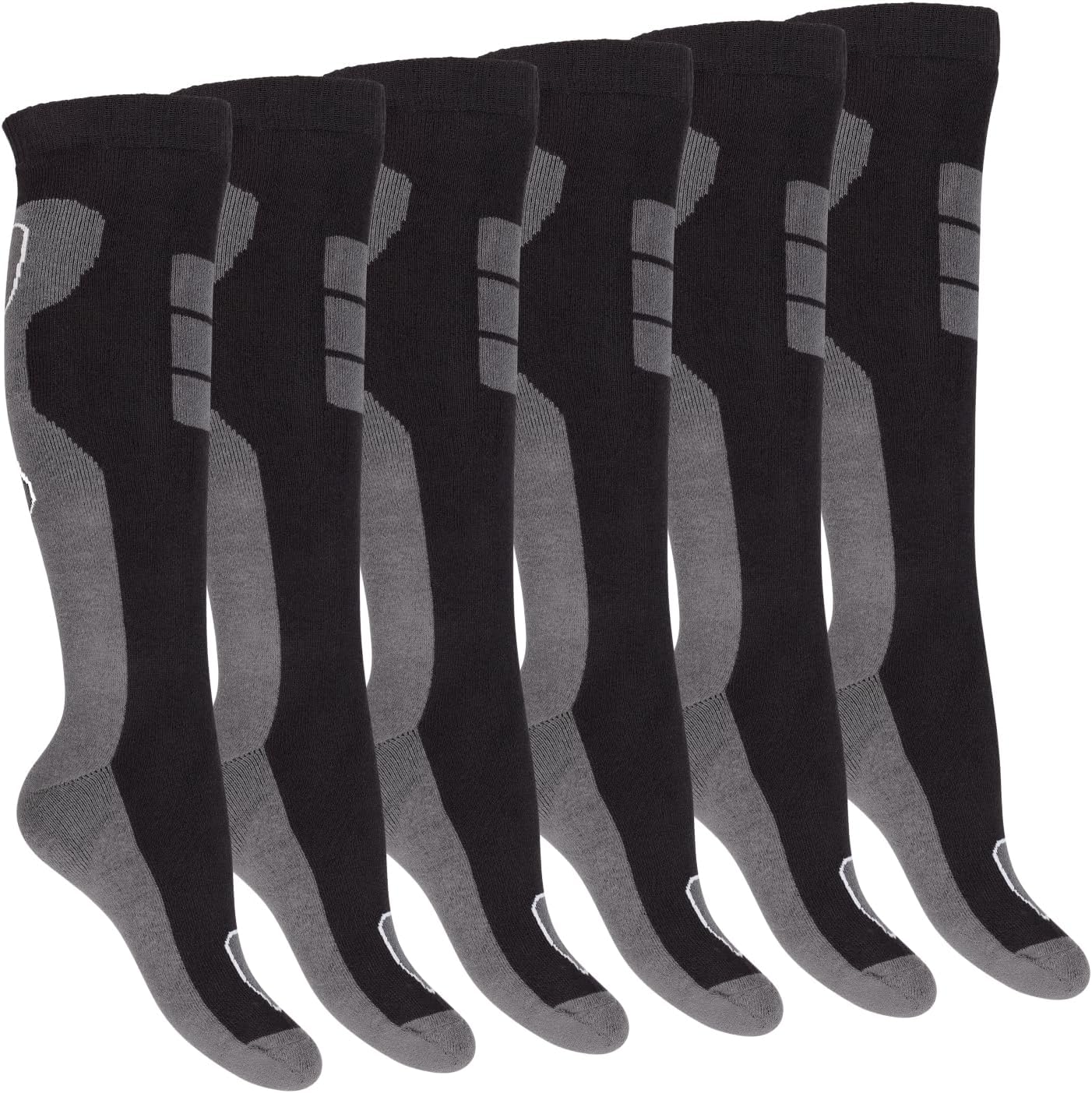Thumbnail 6 de Footstar Thermal Knee Socks, 6 Pairs, Full Terry Lining