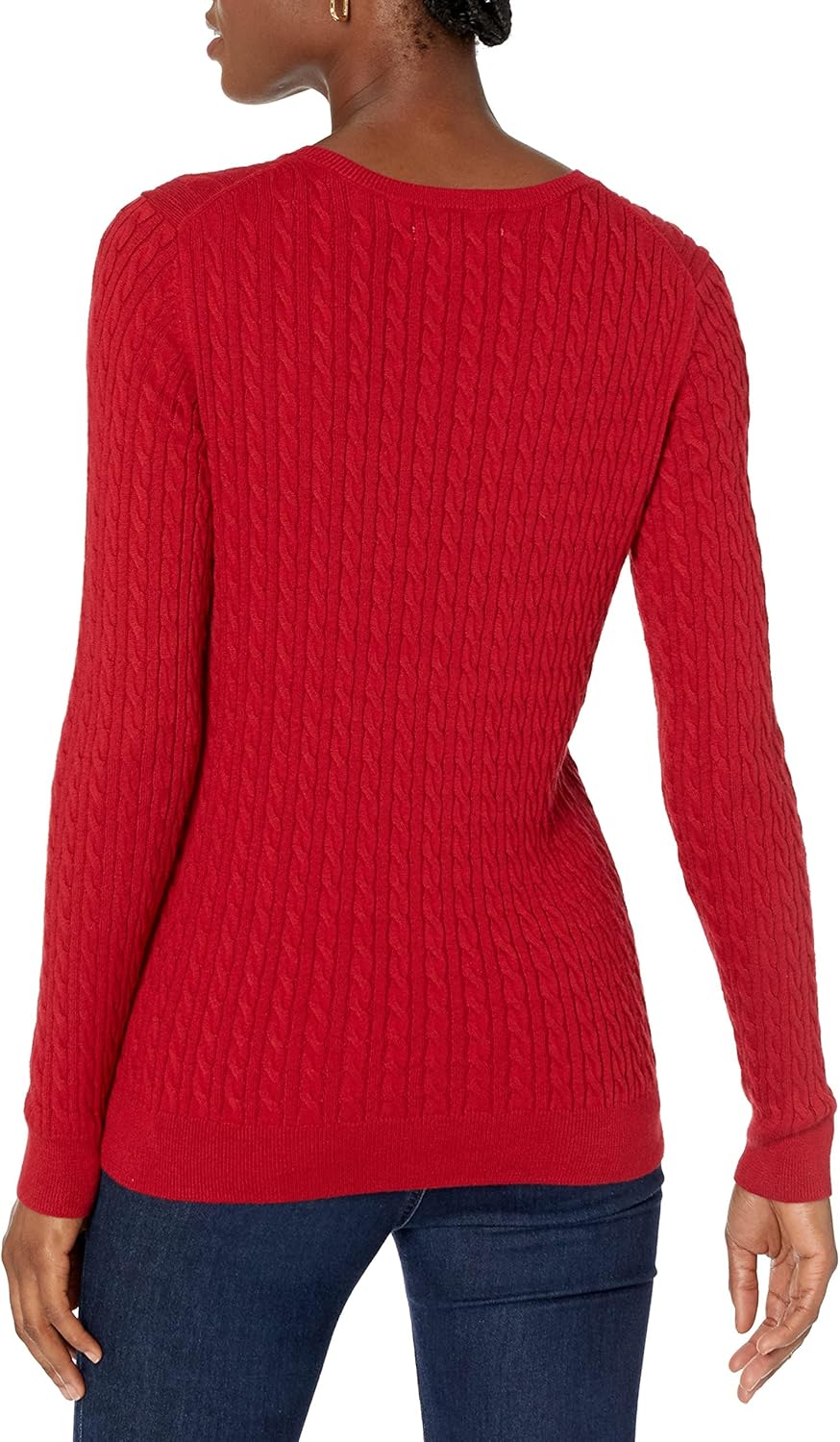 Thumbnail 1 de Amazon Essentials Women's Lightweight Cable Knit Crewneck Jumper (Plus Size Available)