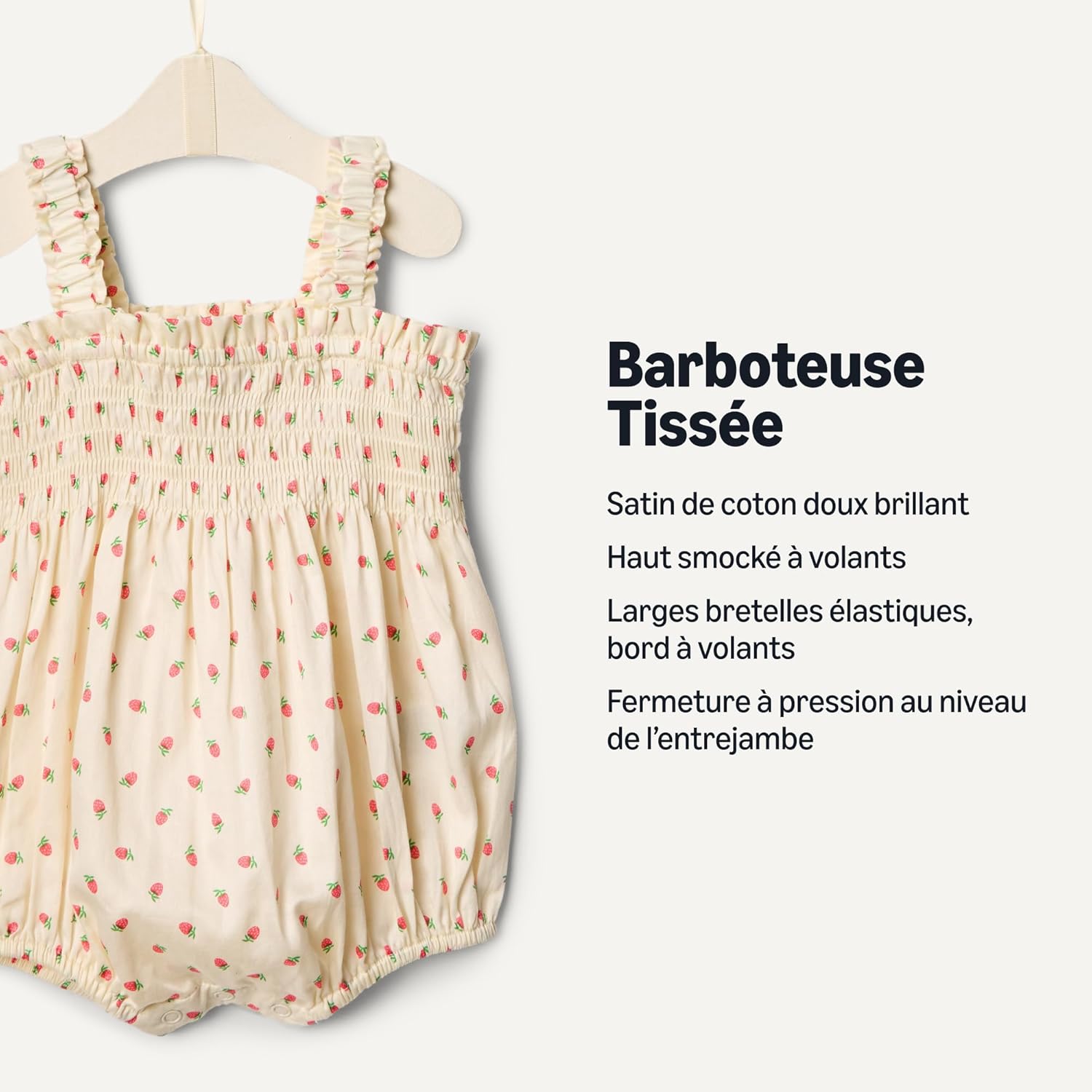 Thumbnail 1 de Amazon Essentials x Sofia Grainge barboteuse tissée sans manches en coton pour bébé fille