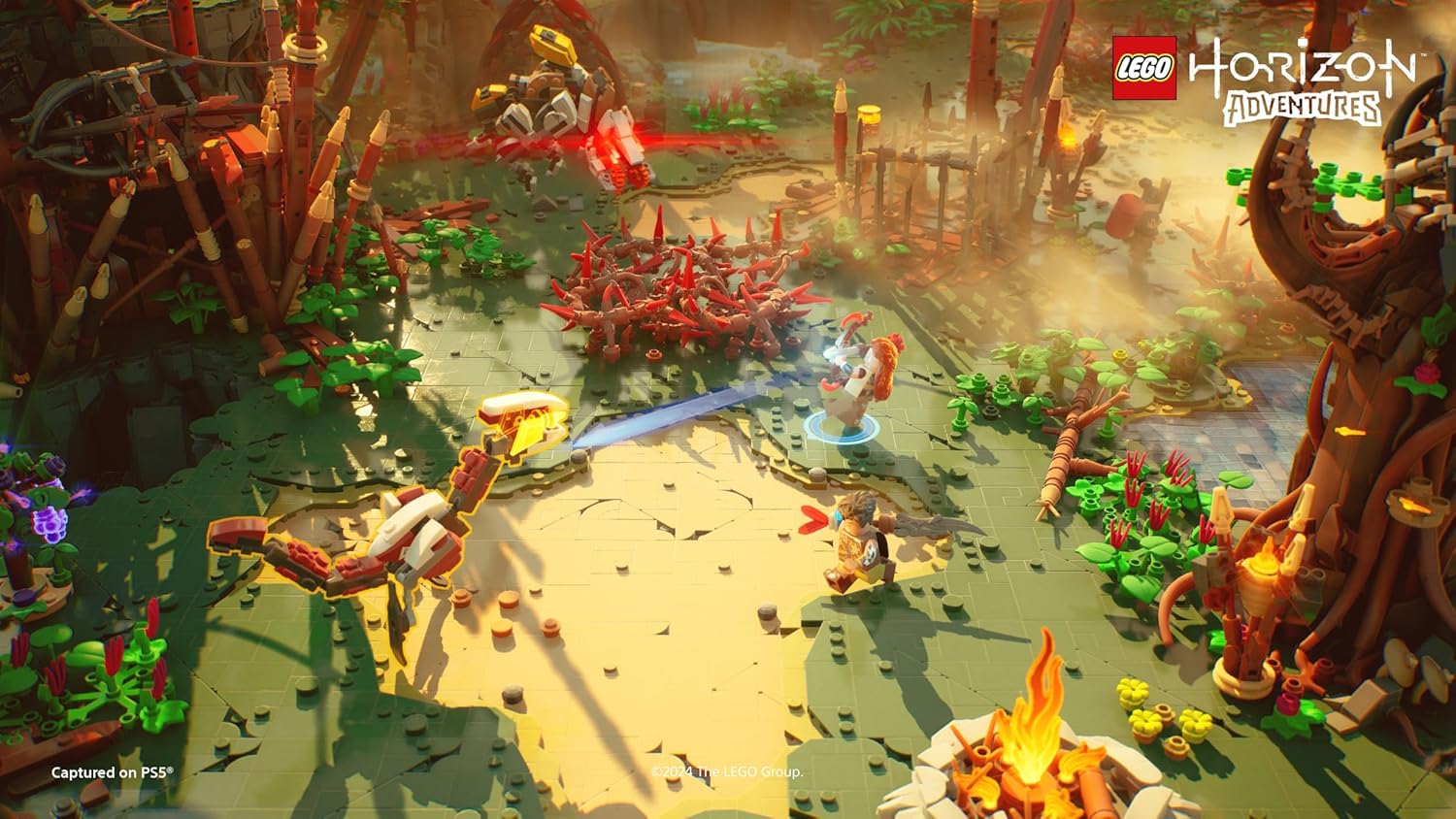 Detalle de LEGO Horizon Adventures: azione, esplorazione e creatività in un mondo LEGO