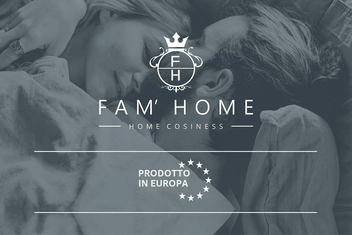 Thumbnail 6 de FAM Home Coprimaterasso Matrimoniale 160x200 cm – Cotone e Poliestere, 2 cm di spessore