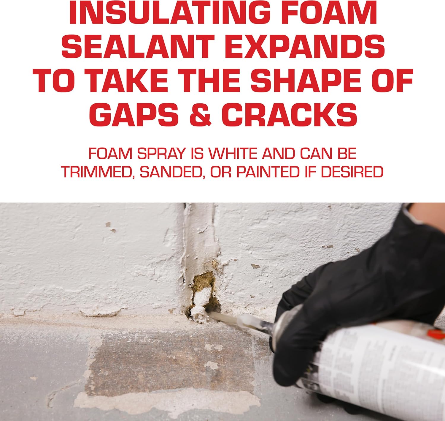 Detalle de Tomcat Expanding Foam Barrier, 12 oz.