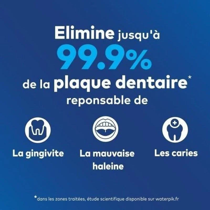 Thumbnail 1 de Waterpik Pulse 2 Niveles con PrecisionPulse y 2 Boquillas: irrigador inalámbrico para higiene bucal avanzada