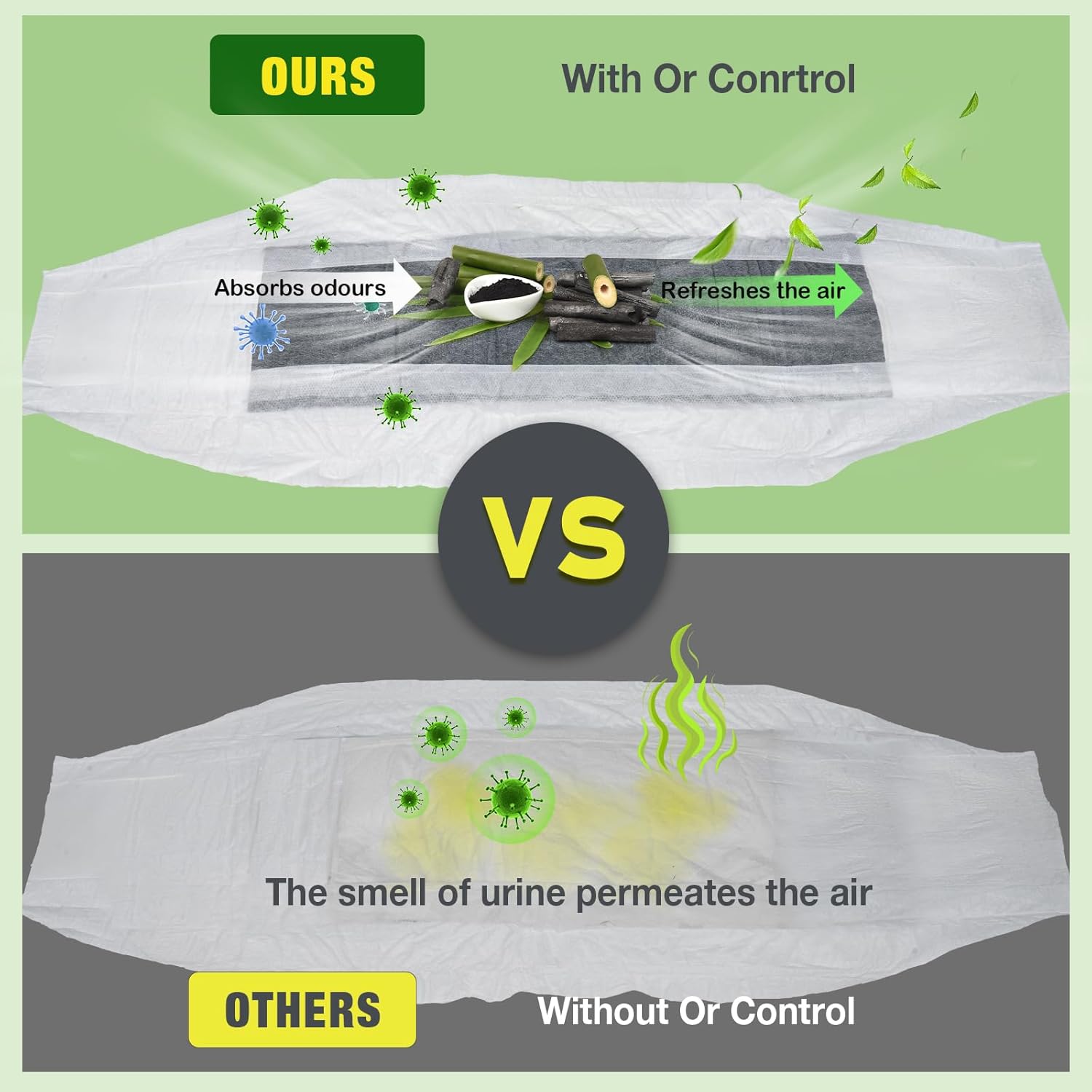 Thumbnail 1 de Flying Paws pannolini per cani maschi S-24 usa e getta con carbone attivo