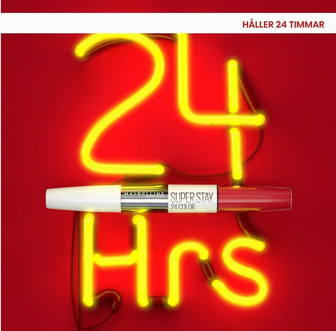 Detalle 1 de Maybelline Superstay 24-timmars läppstift 615 Soft Taupe, flytande med balsam