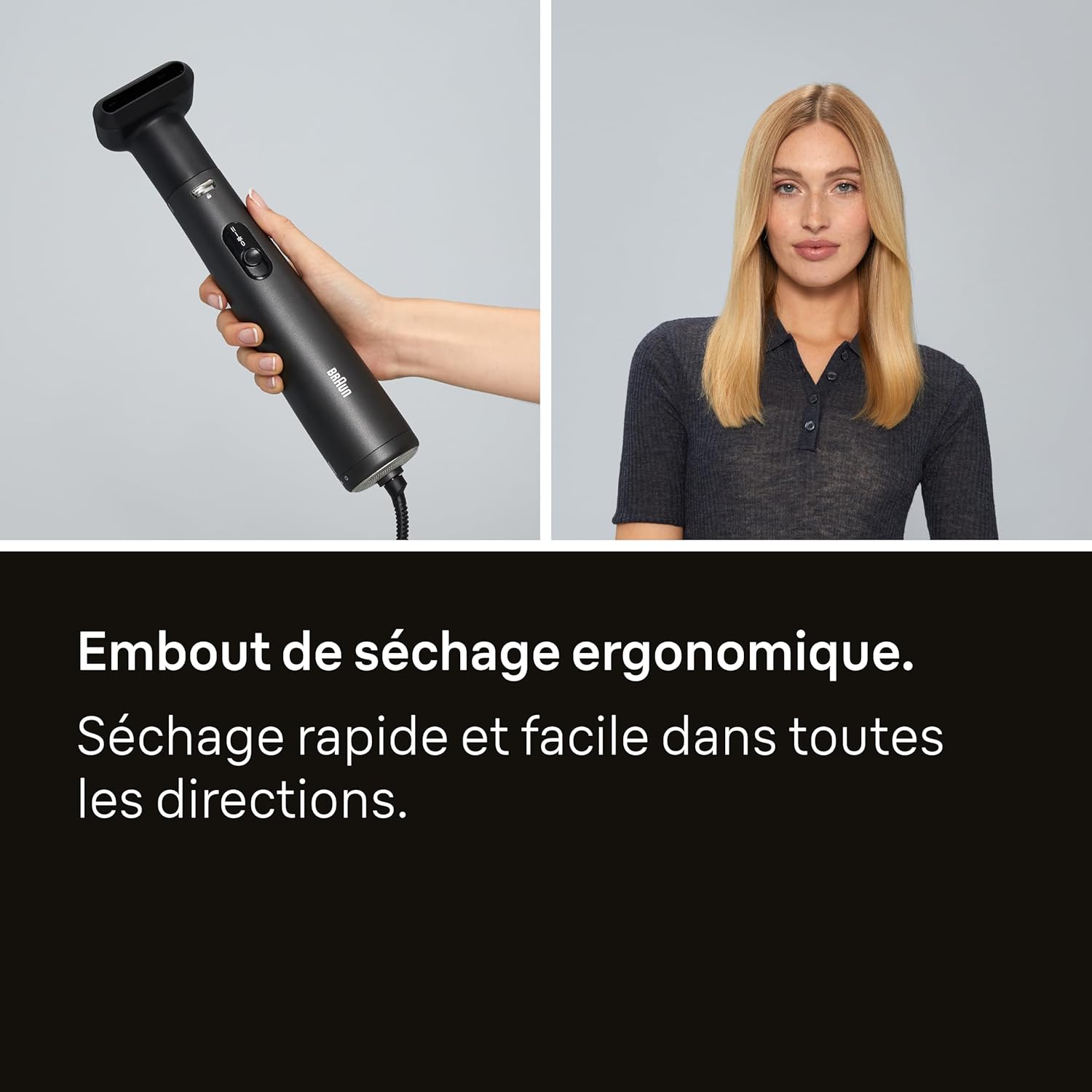 Thumbnail 6 de Braun AS4.2 : brosse soufflante chauffante Super IONTEC, moteur HTDC 1000 W