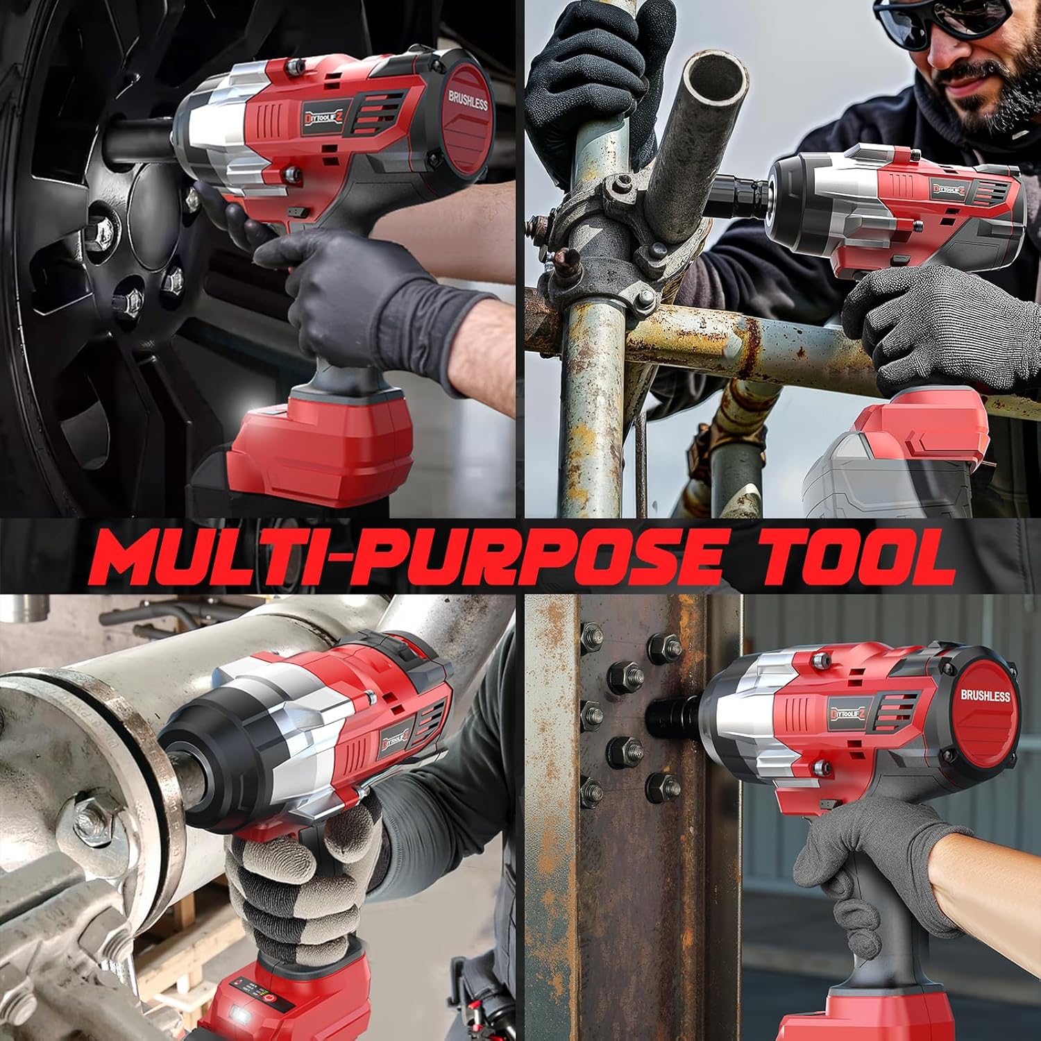 Thumbnail 6 de DIYtoolifz Cordless Impact Wrench 1700 Ft-lbs ⚙