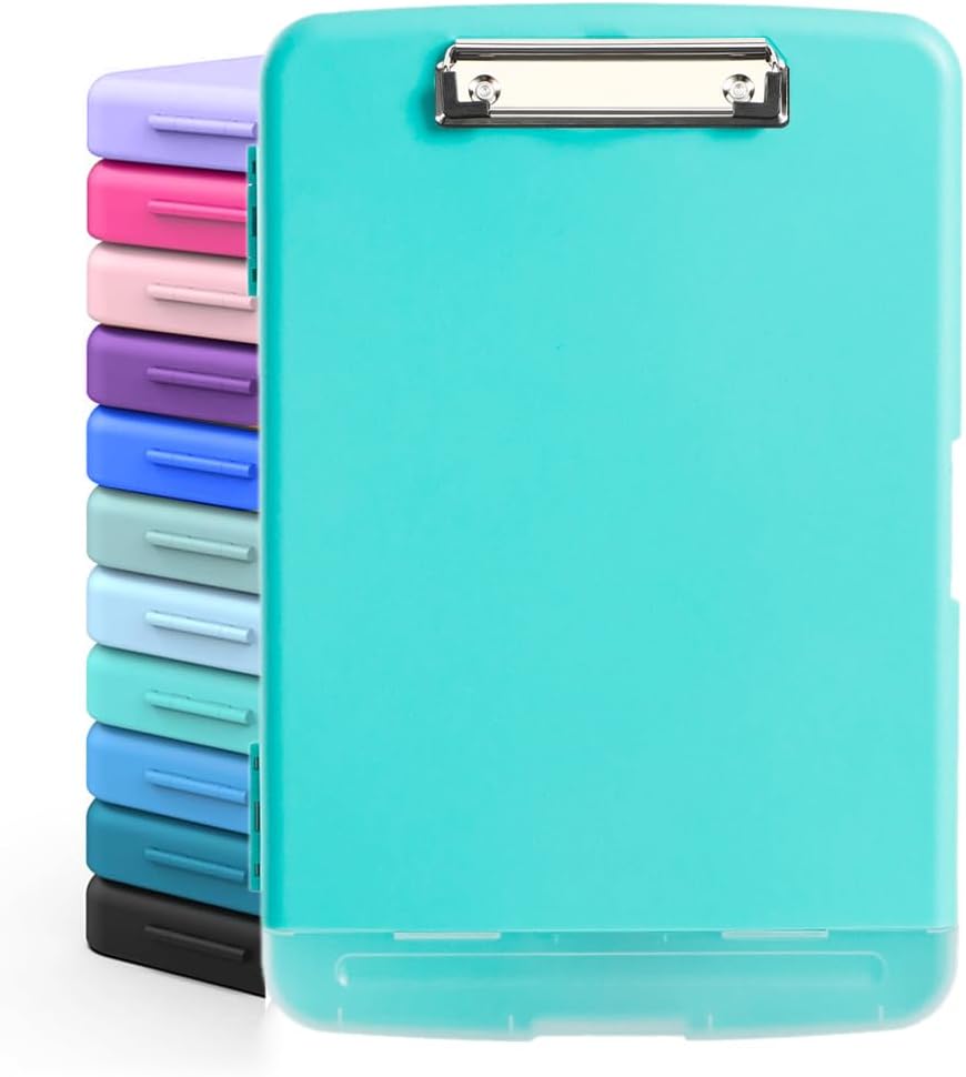 DMFLY Clipboard with Storage (Heavy-Duty A4) with Pen Holder