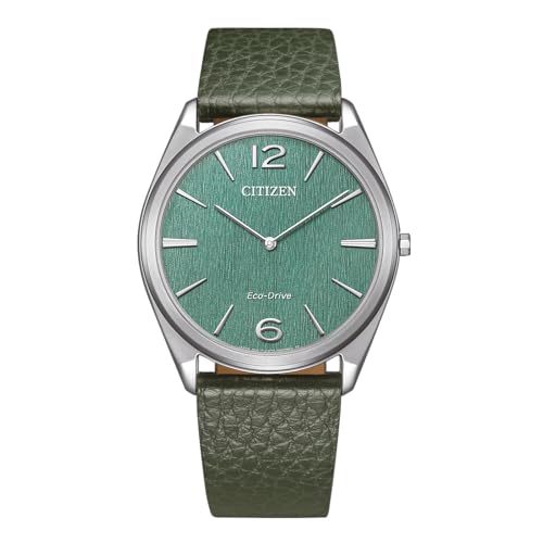 Detalle de Citizen Analogique Eco-Drive Suratto pour Hommes – Montre ultra-plate et solaire