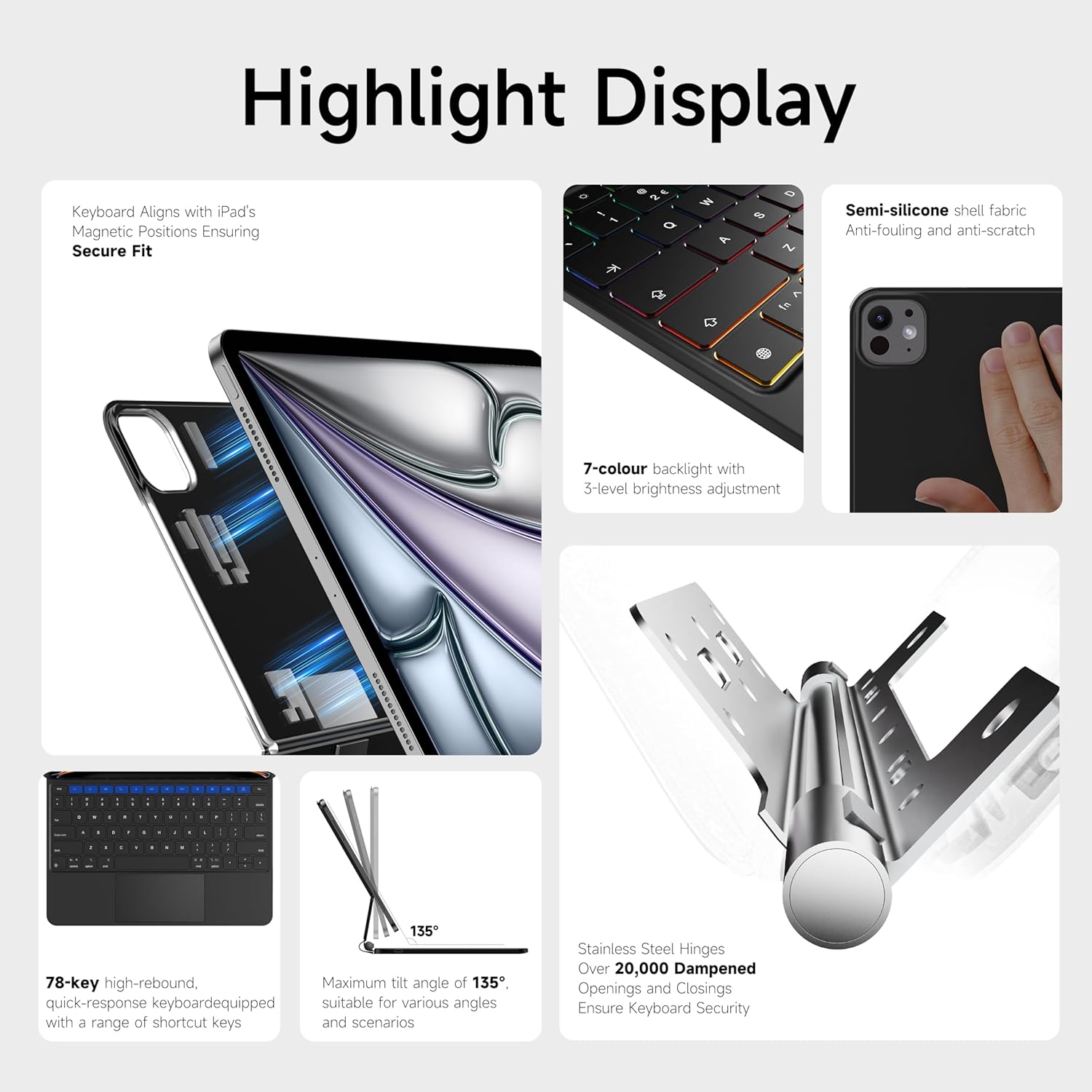 Thumbnail 2 de Tastatur Hülle iPad Air 13 Zoll QWERTZ