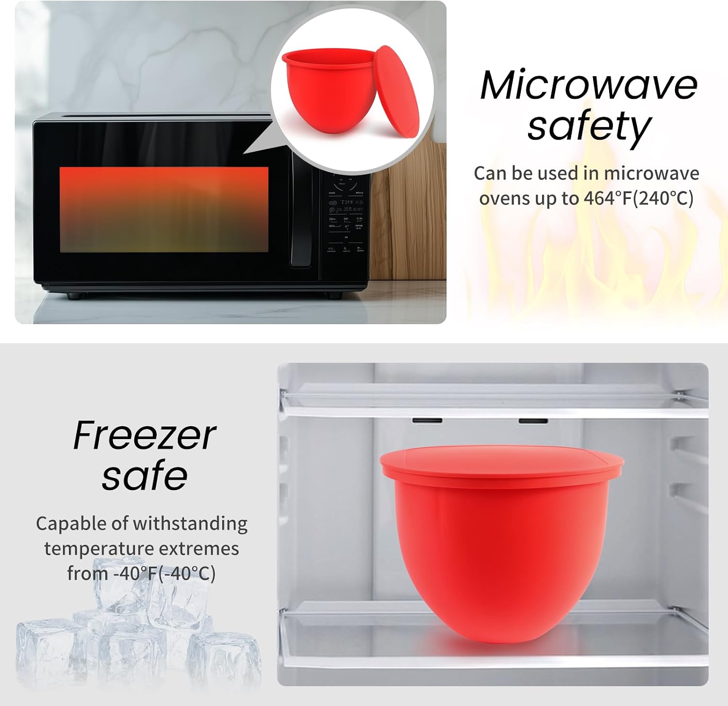 Thumbnail 4 de Silicone mixer bowl liners, 5-quart