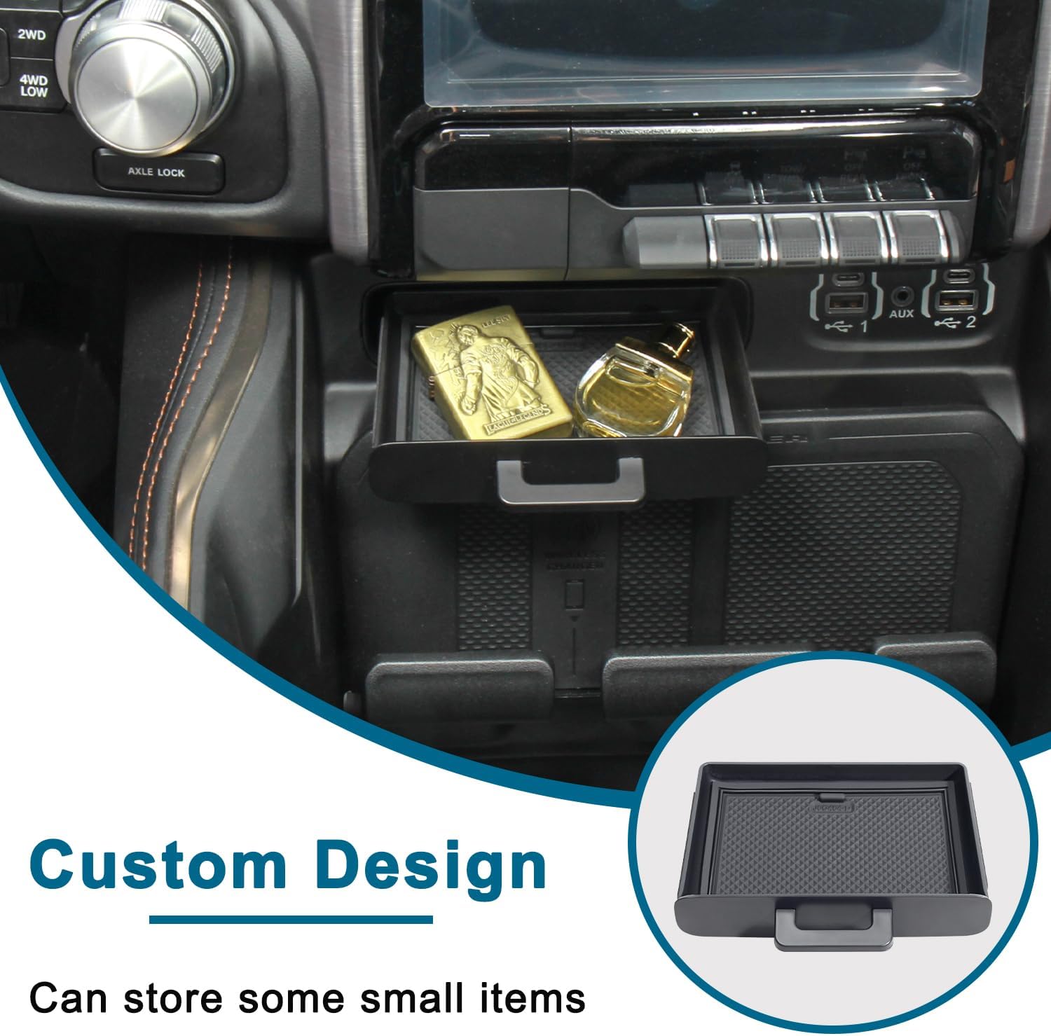 Thumbnail 6 de PIMCAR Ram console storage drawer ABS