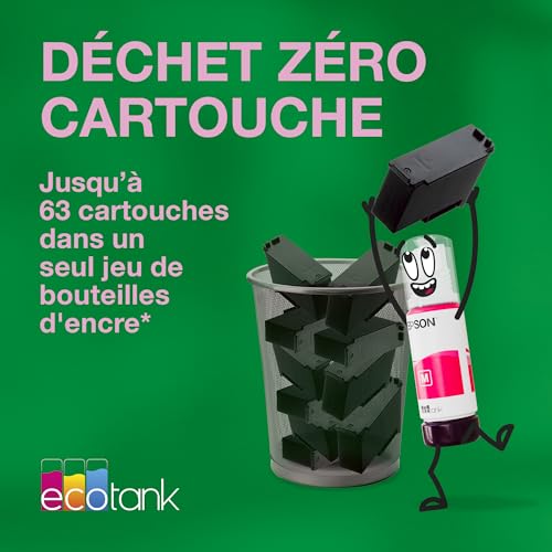 Thumbnail 9 de Epson EcoTank ET-2862: Imprimante à réservoirs d’encre multifonction · Wi‑Fi · A4