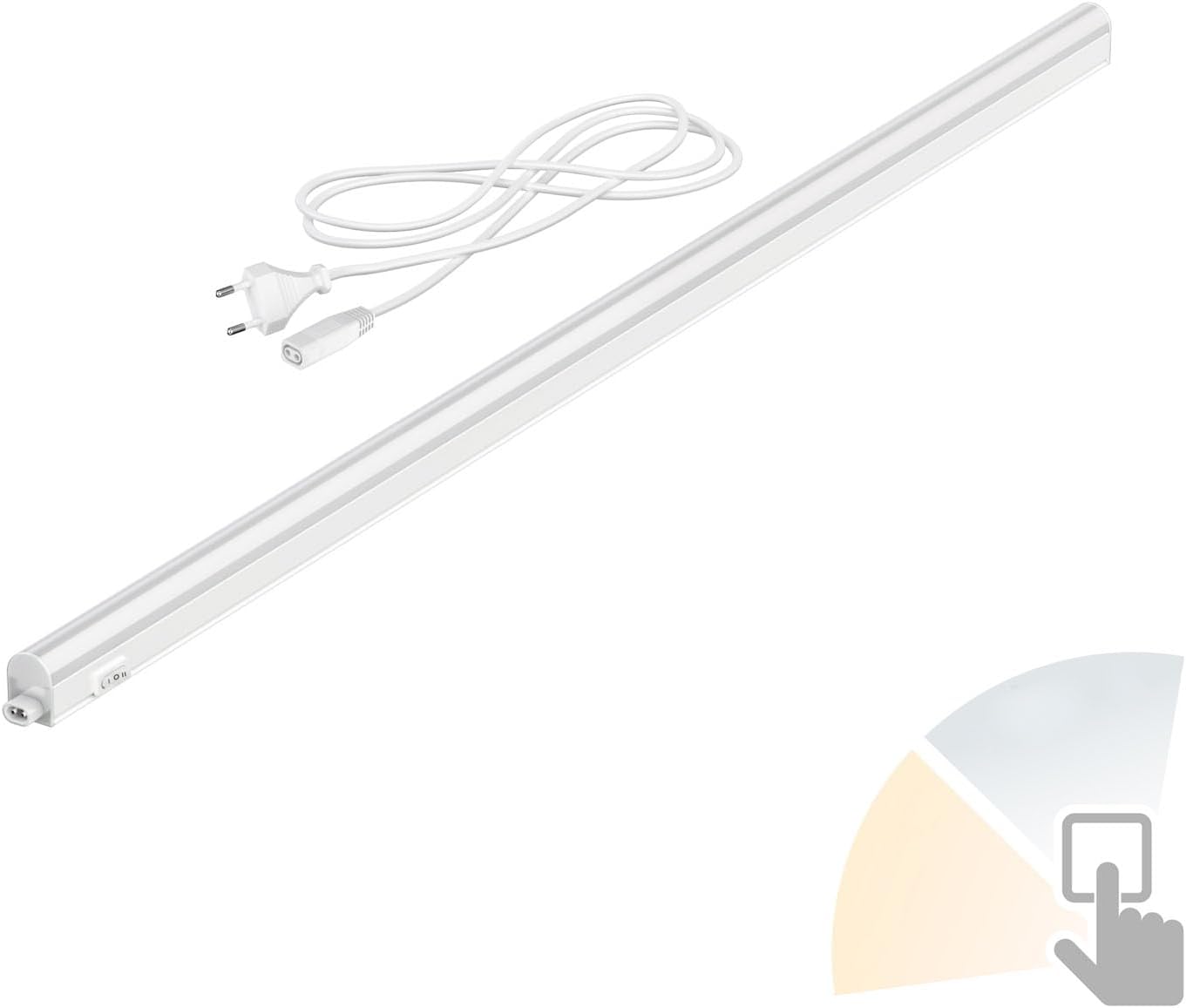 Detalle 2 de LED Unterbauleuchte Rigel – einstellbare Farbtemperatur, 87 cm, Stecksystem