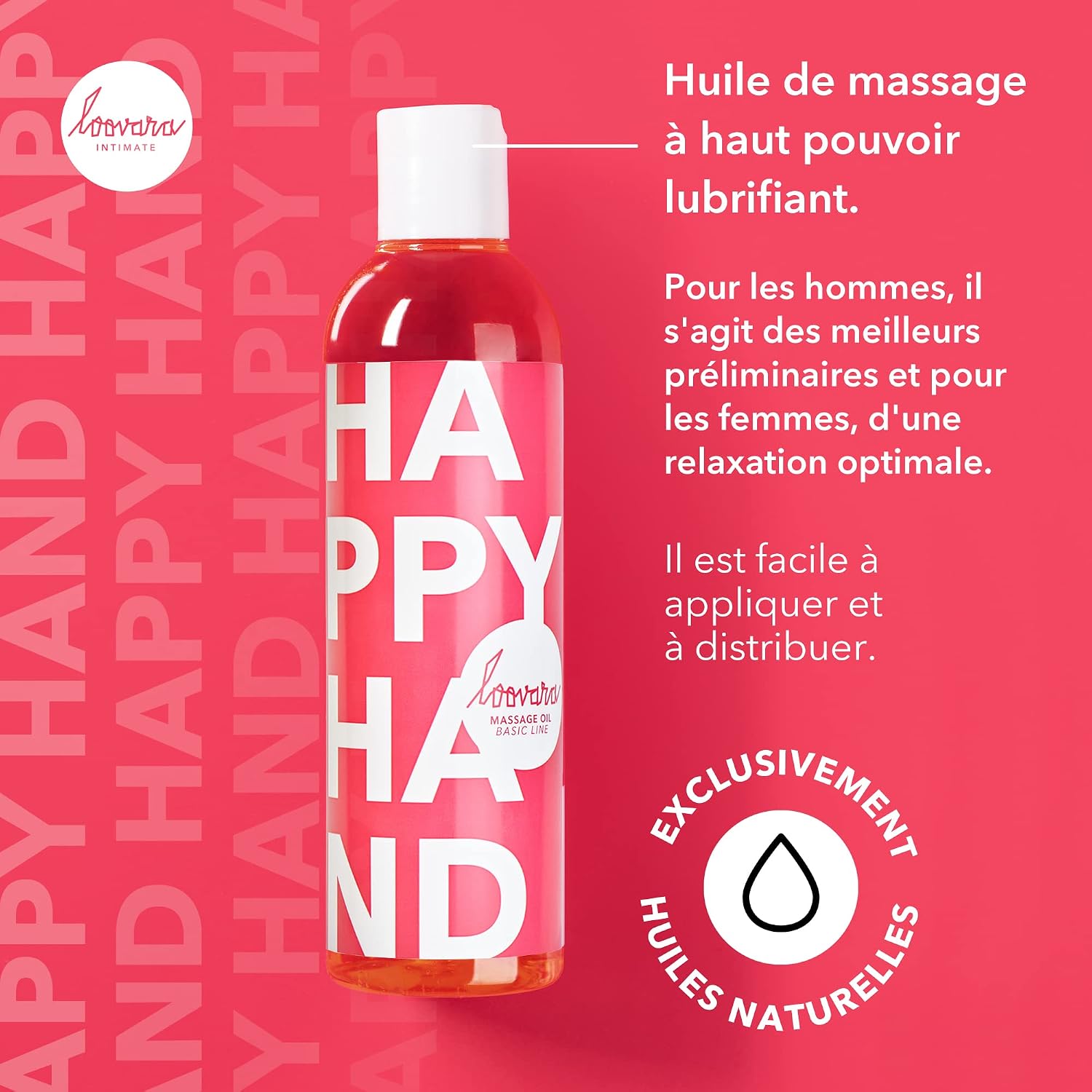 Thumbnail 2 de Loovara Huile de Massage Huile d'Amour 250 ml