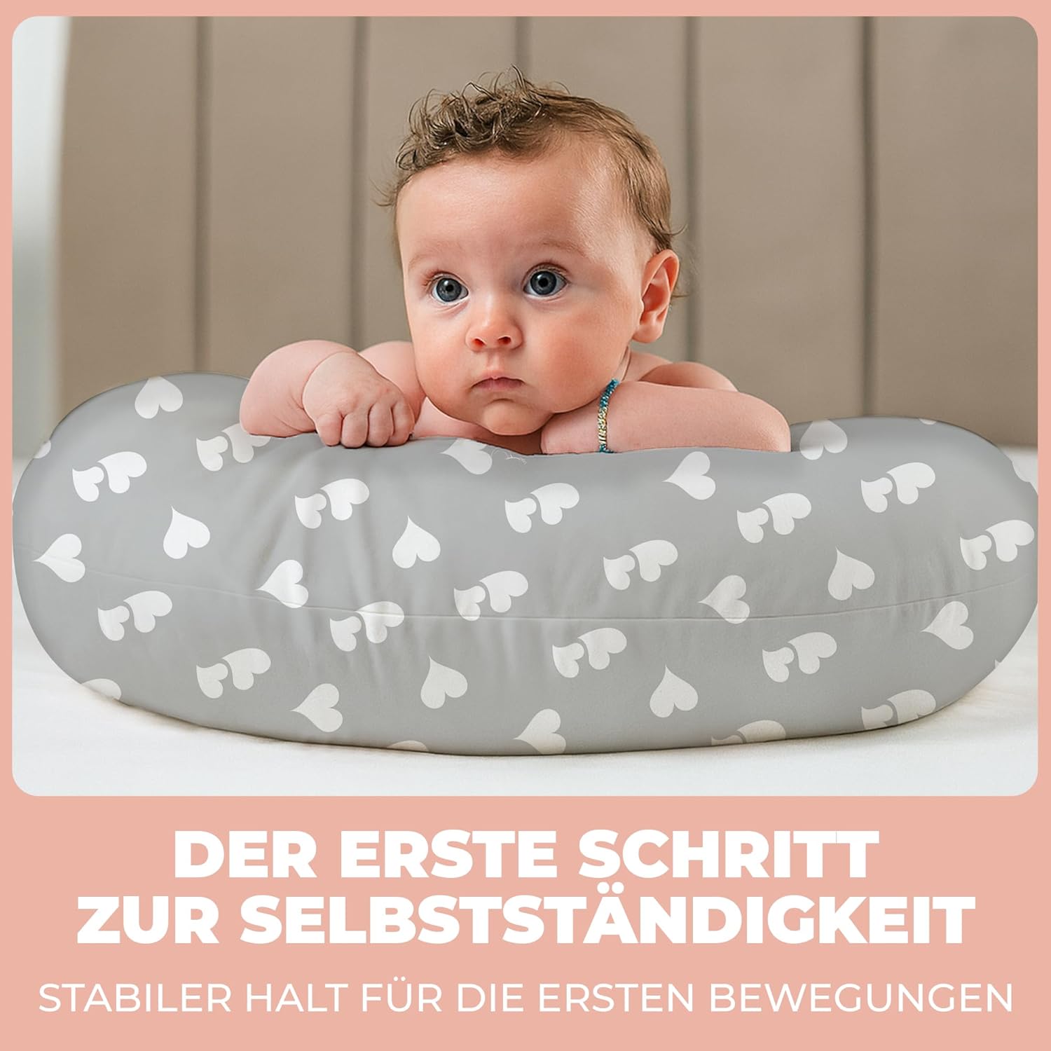 Thumbnail 2 de Flowen Stillkissen Klein für Neugeborene – vielseitiges Still- und Komfortkissen