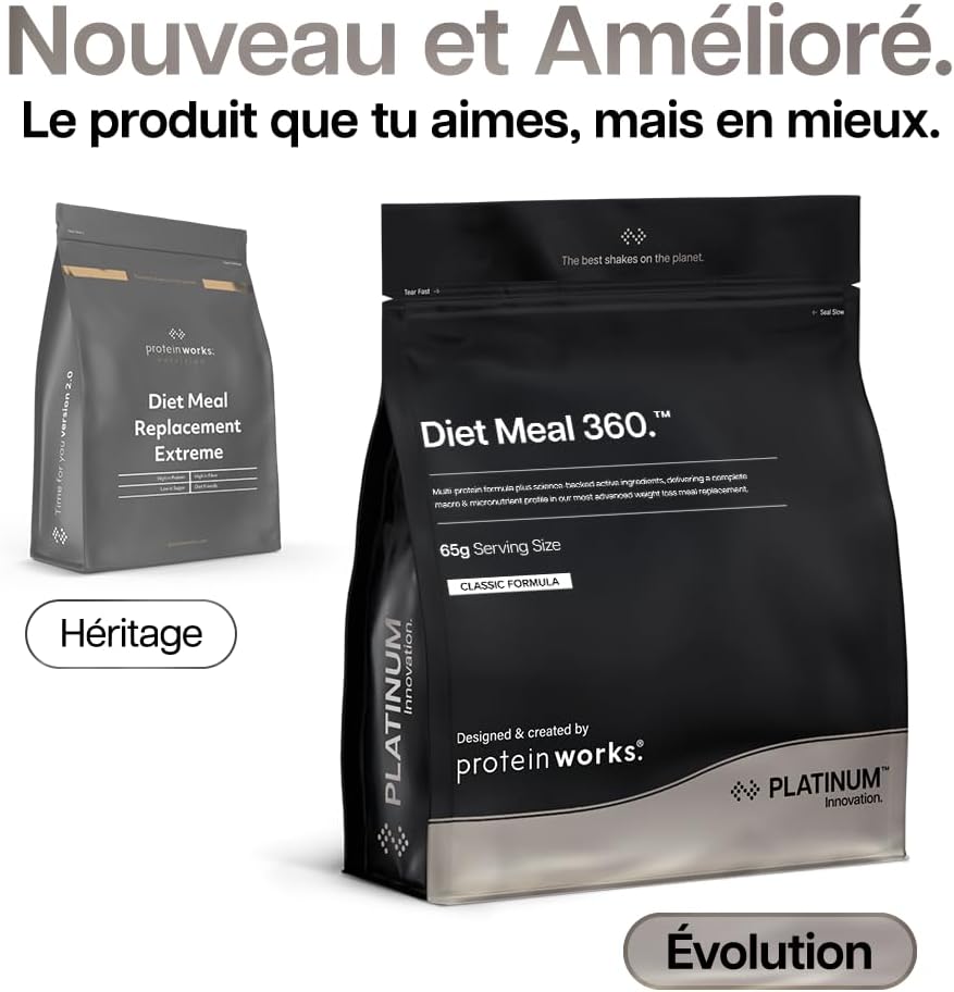 Thumbnail 2 de The Protein Works – Substitut de repas Extreme (2 kg) riche en protéines, avec shaker et cuillère doseuse