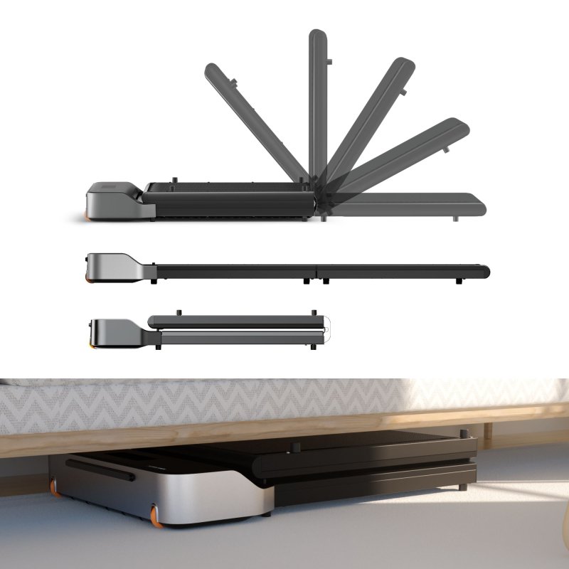 Detalle de Kingsmith Walking Pad Z1F: cinta de andar plegable ultra fina para casa