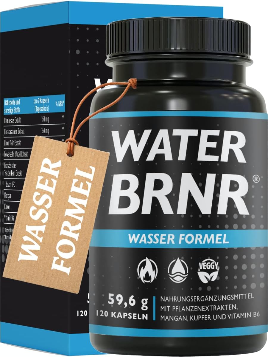 Detalle de BRNR Wasser Bindegewebe Komplex 120 Kapseln đ
