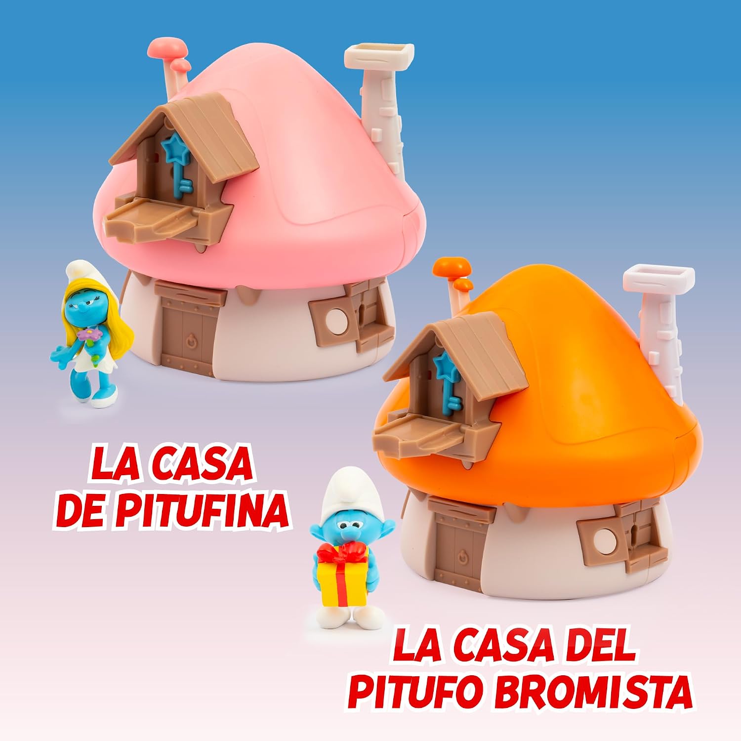 Thumbnail 6 de Giochi Preziosi PUF201 Smurfs House Playset with 5 cm Figure
