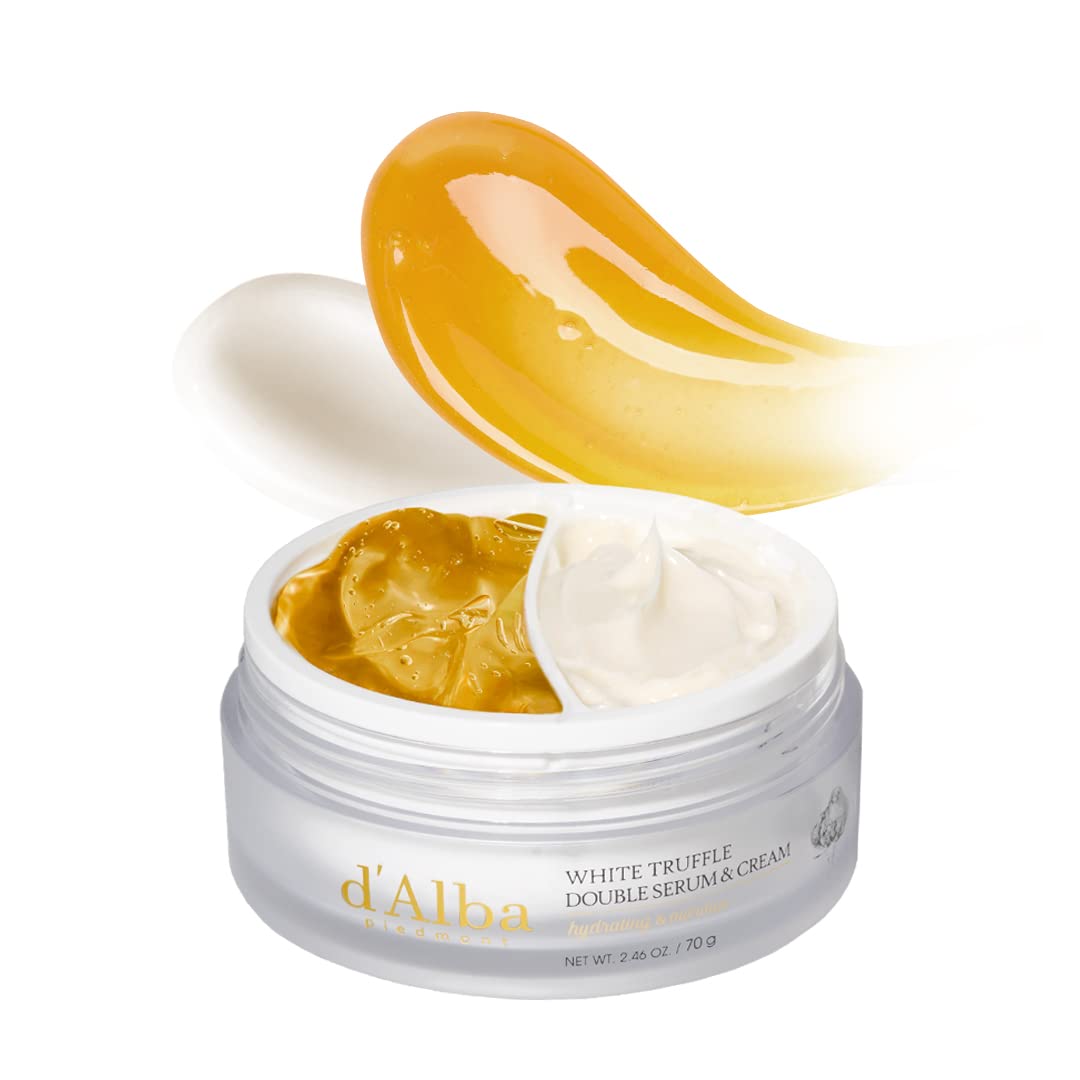Detalle de d'alba Double Serum & Cream 70g