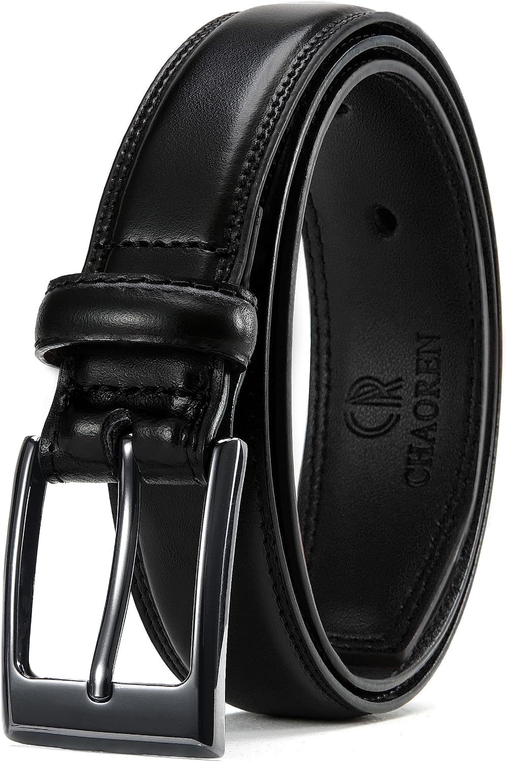 Detalle de CHAOREN Men's Leather Belt — Ideal Match for Dress Shoes