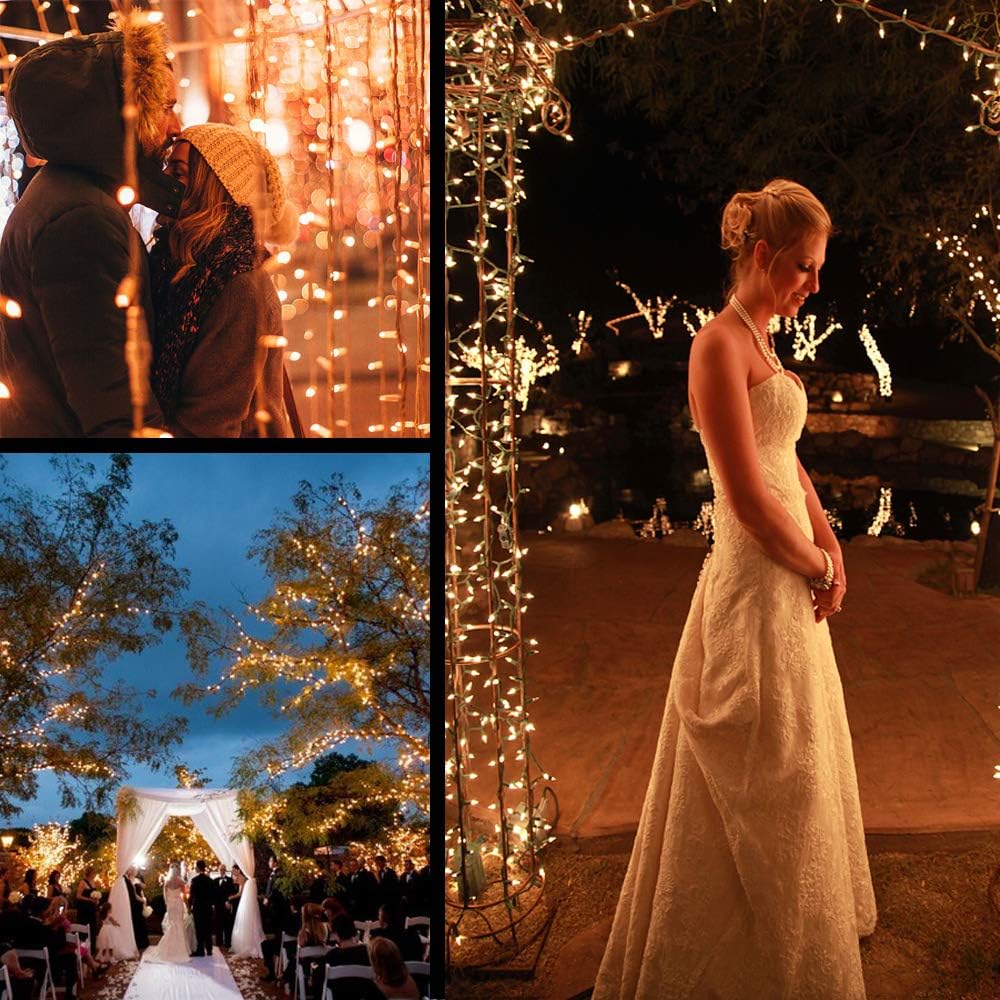 Thumbnail 5 de VTECHOLOGY QL300IE 66 ft Warm White LED String Lights, 200 LEDs
