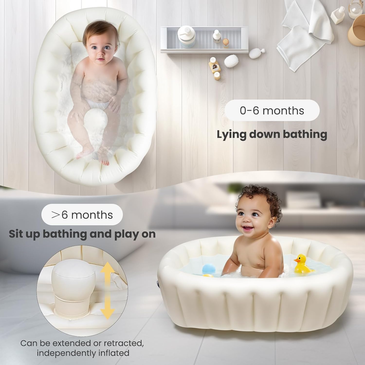 Thumbnail 3 de Inflatable Baby Bath Tub