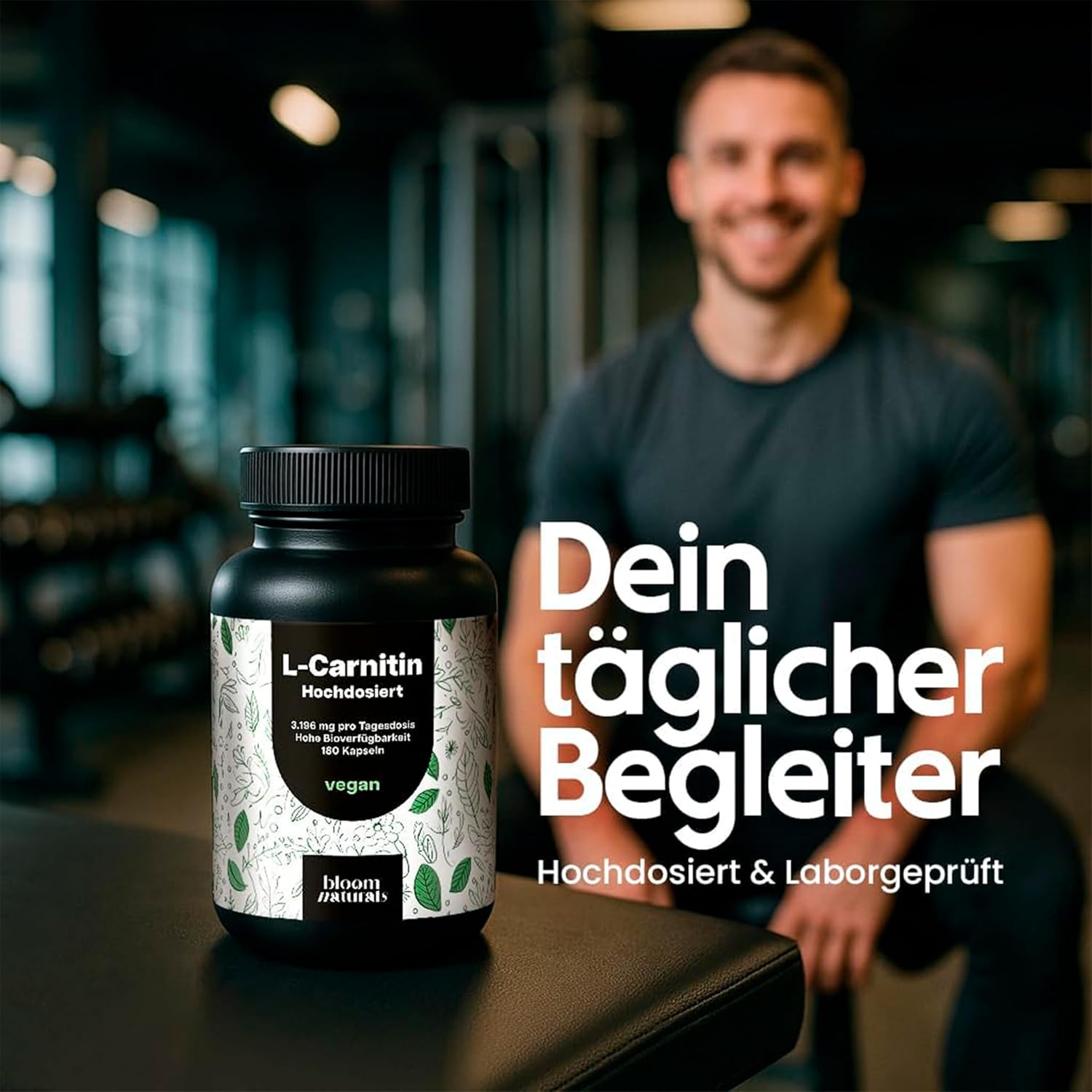Detalle 2 de L-Carnitin Hochdosierte Kapseln 3196mg