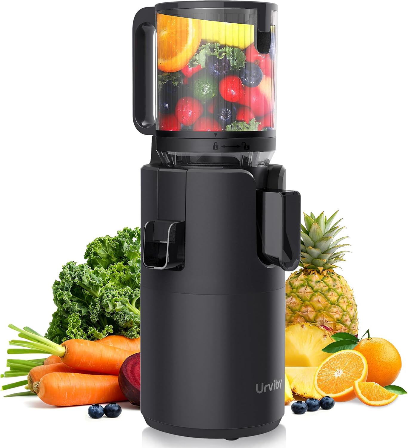 URVIBY Juicer Machines cold press 400W 🥤