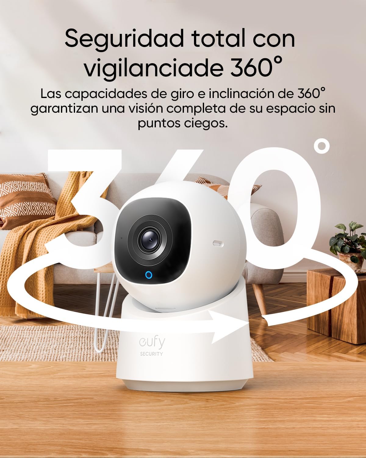 Thumbnail 2 de eufy Security Indoor CAM C220 2K PTZ 360°