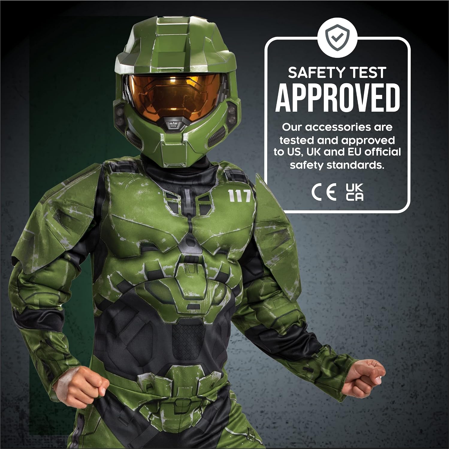 Detalle de Disguise Halo Infinite Kids Costume, Child Size Medium