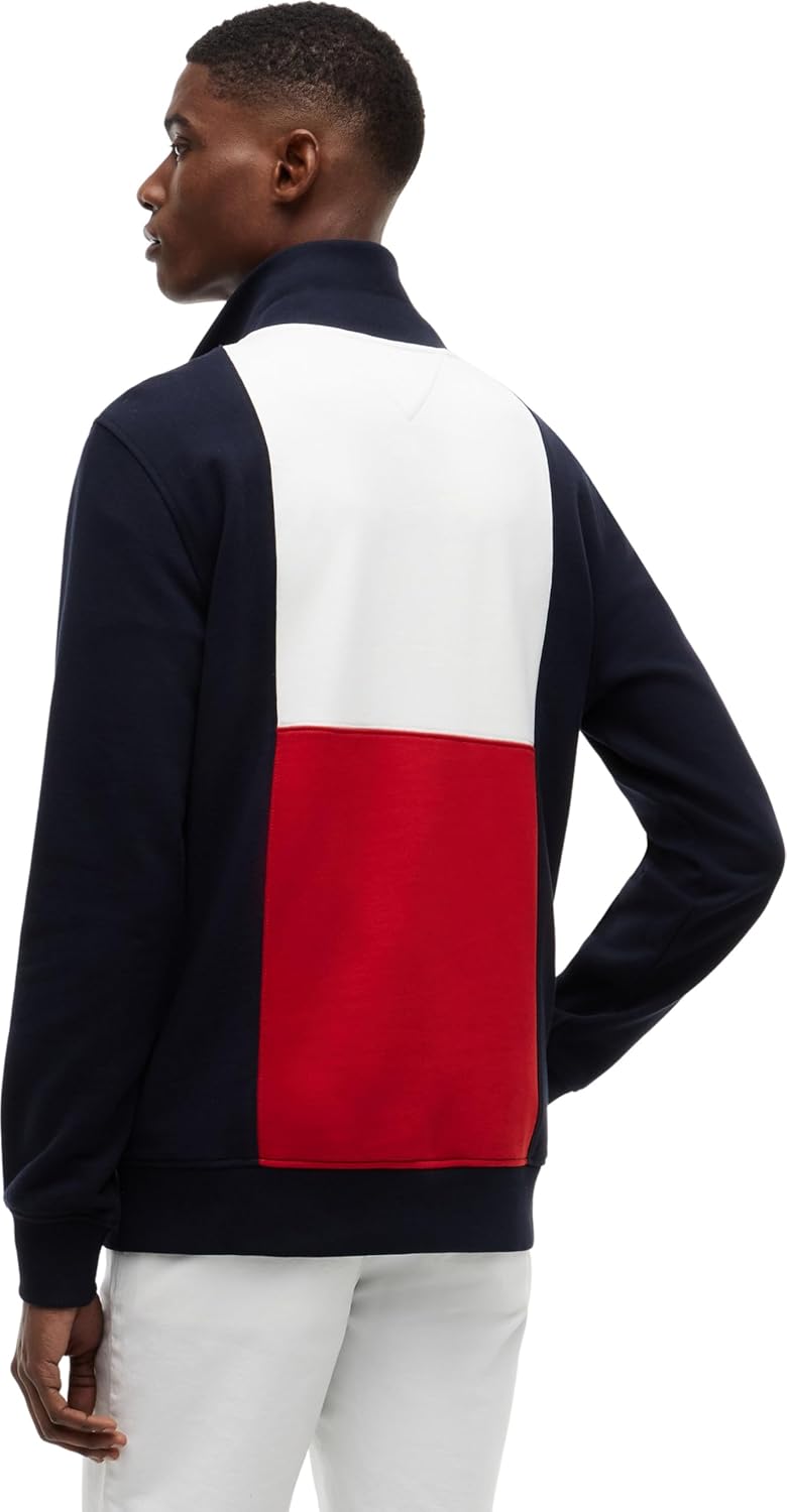 Thumbnail 1 de Tommy Hilfiger Us SailGP Flag Half Zip Mw0mw44687 — Felpa con Mezza Zip Uomo